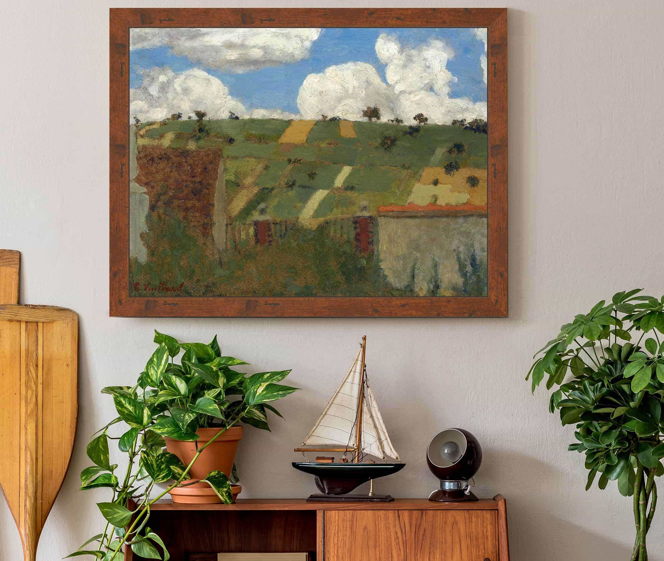 Landscape Of The Ile De France by Edouard Vuillard - Image 3