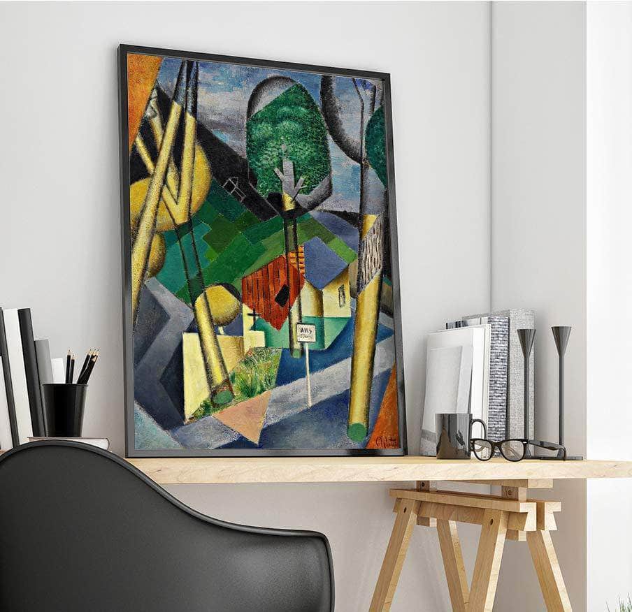 Landscape Painting Jean Metzinger Canvas Art - Image 4