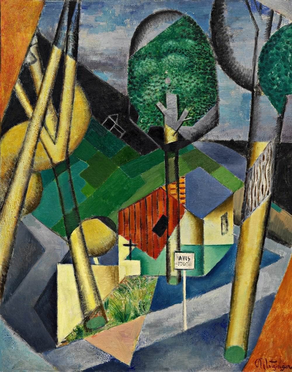Landscape Painting Jean Metzinger Canvas Art - Image 5