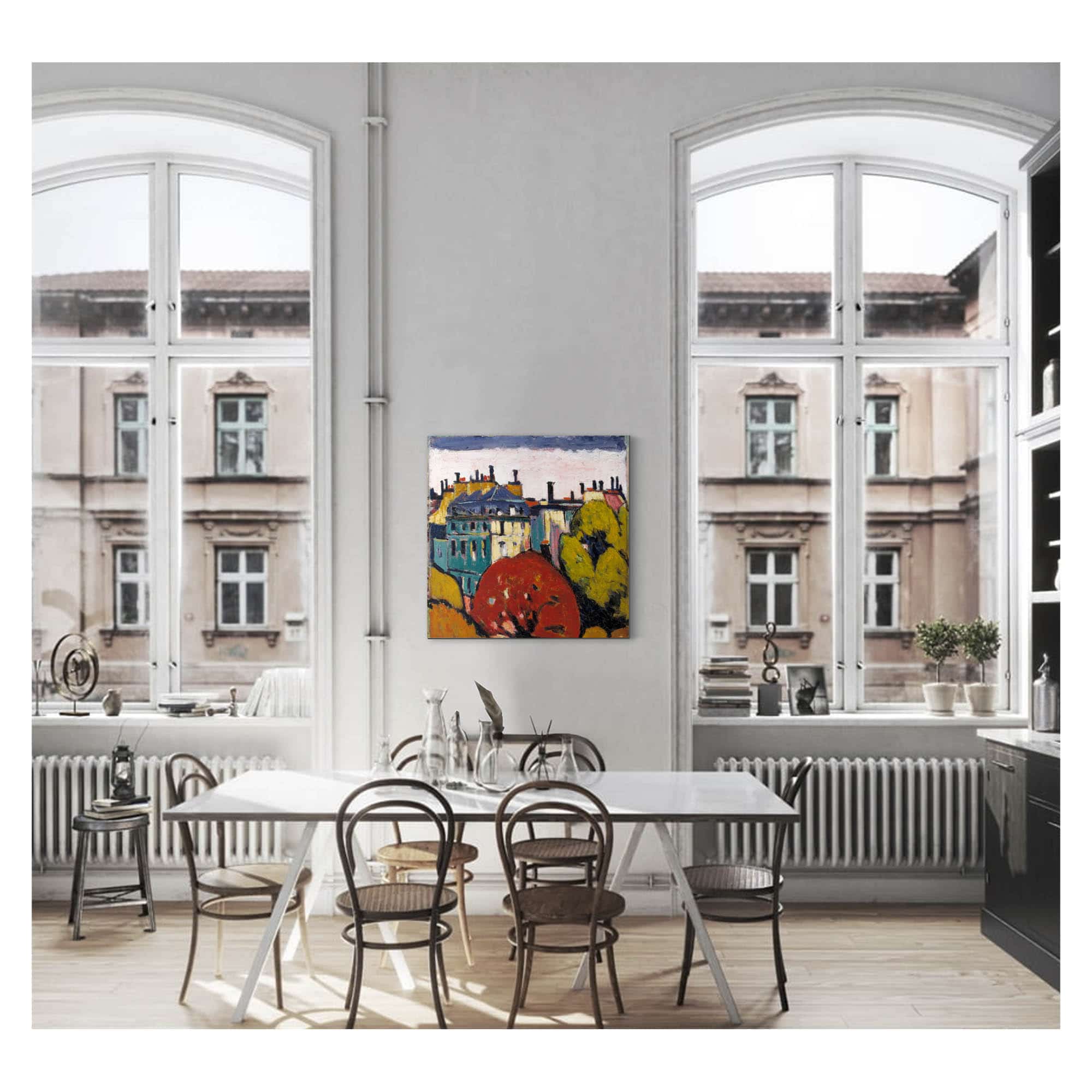 Landscape Paris by Henry Lyman Sayen - Image 6