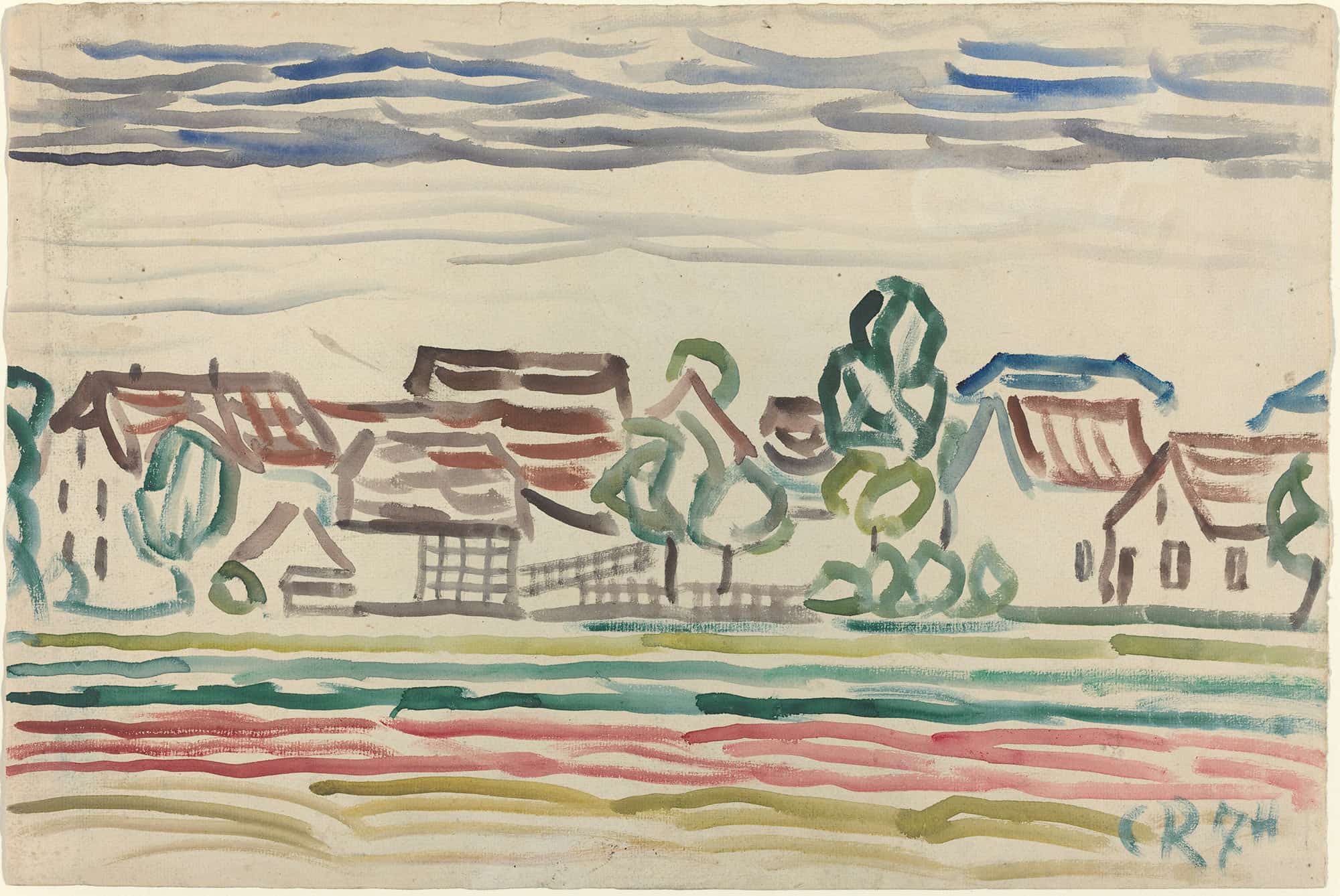 Landscape S by Christian Rohlfs