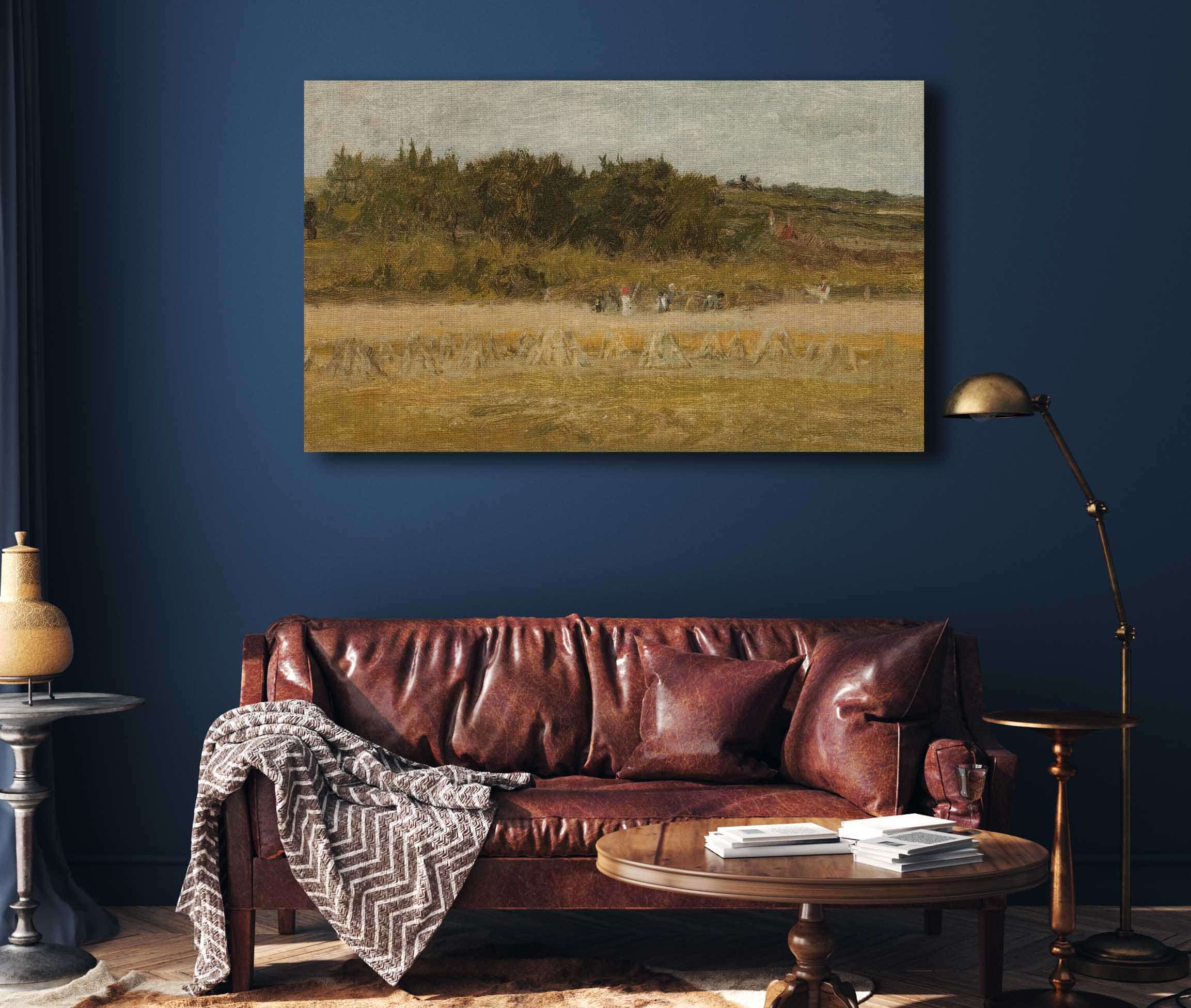 Landscape Sketch by Eastman Johnson - Image 4