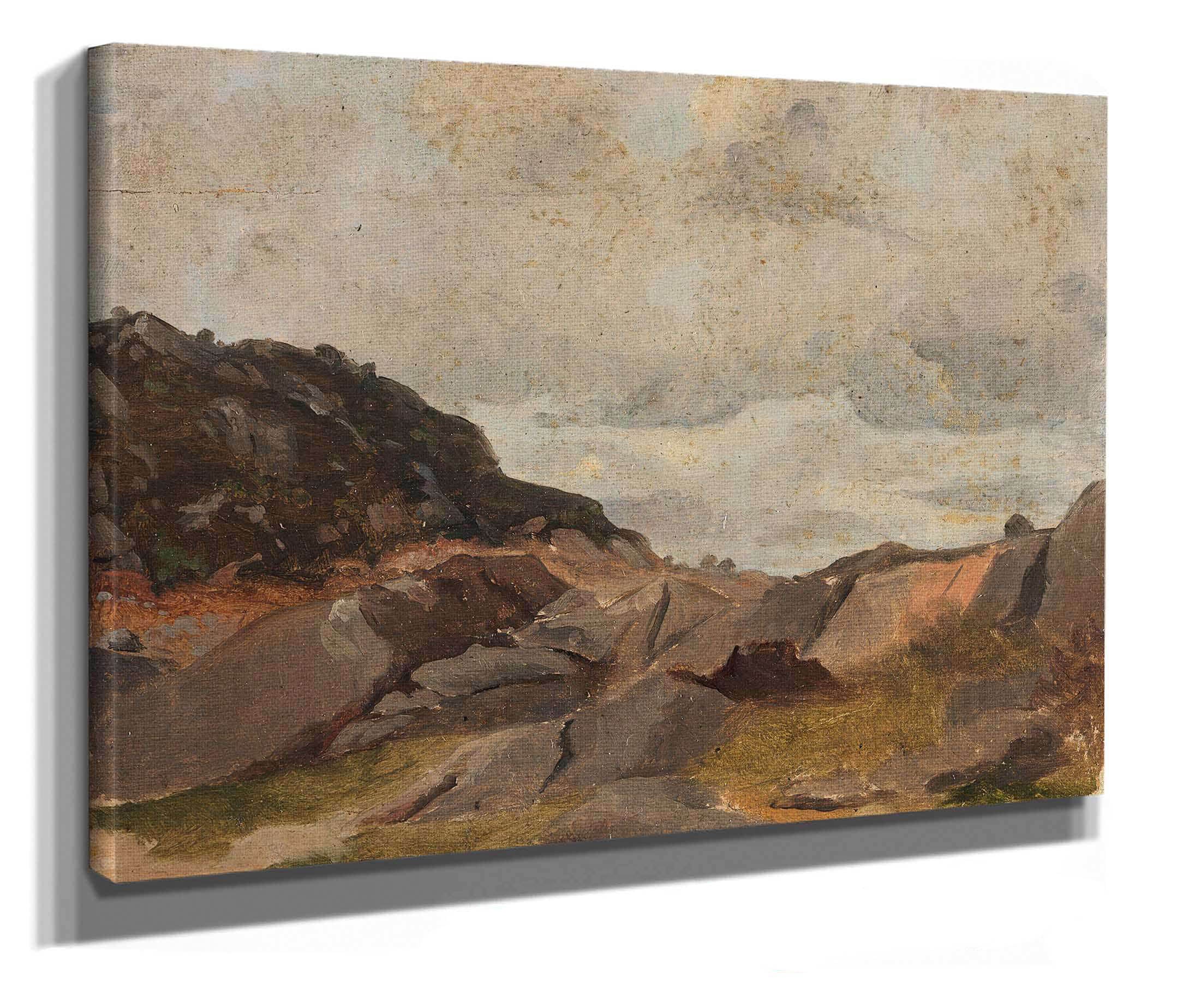 Landscape Study by Adolph Tidemand - Image 2