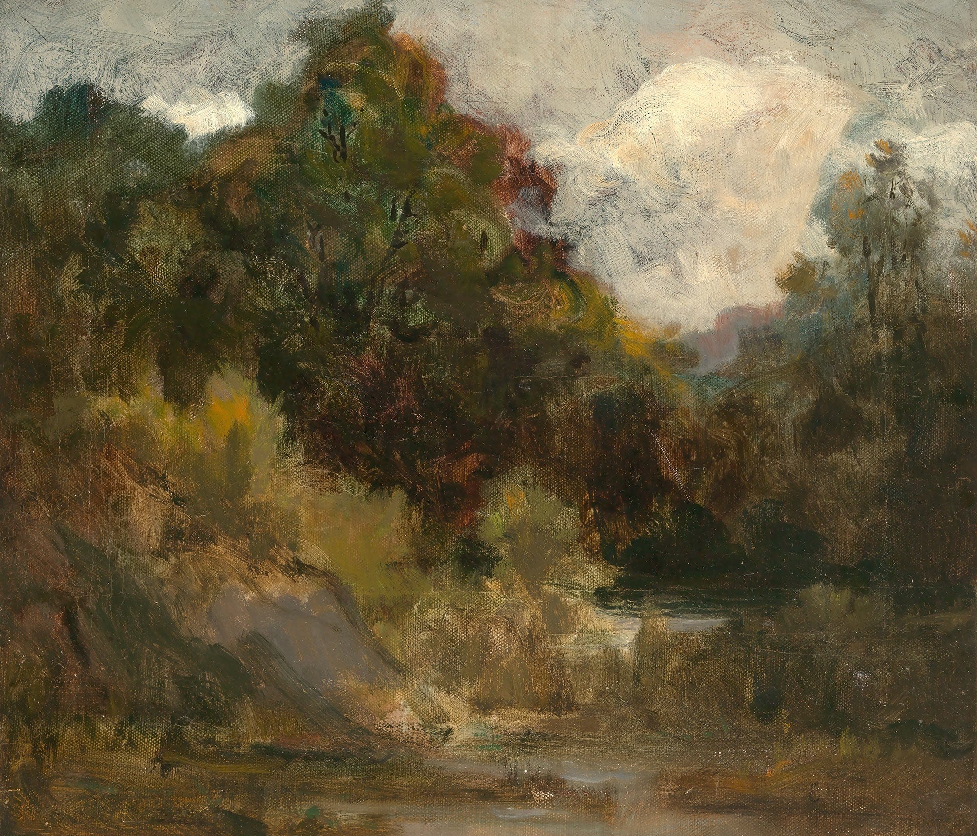Landscape Trees by Edward Mitchell Bannister - Image 2