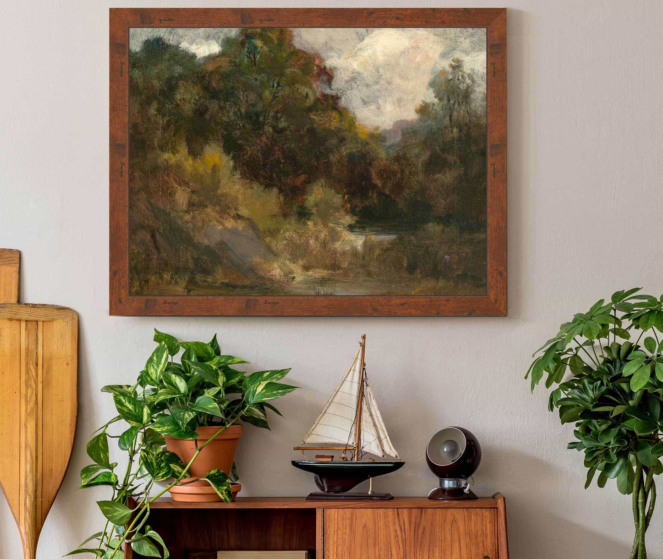 Landscape Trees by Edward Mitchell Bannister - Image 3