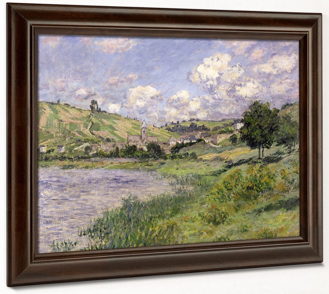 Landscape, Vetheuil By Claude Monet - Image 4