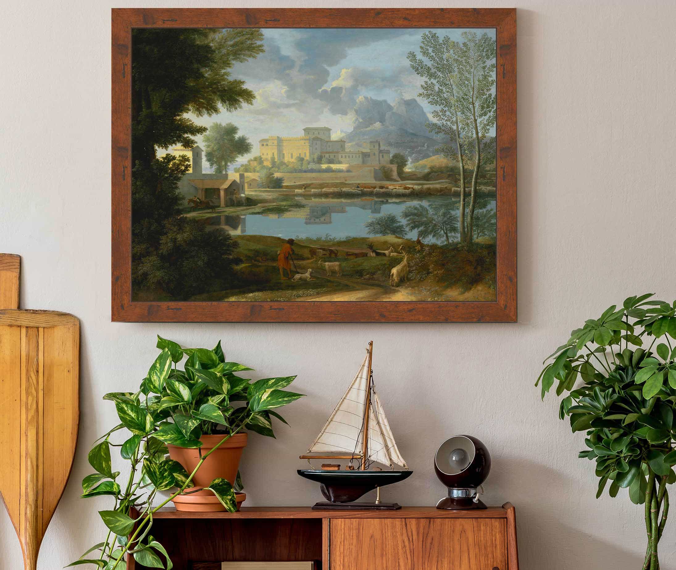 Landscape With A Calm by Nicolas Poussin - Image 3