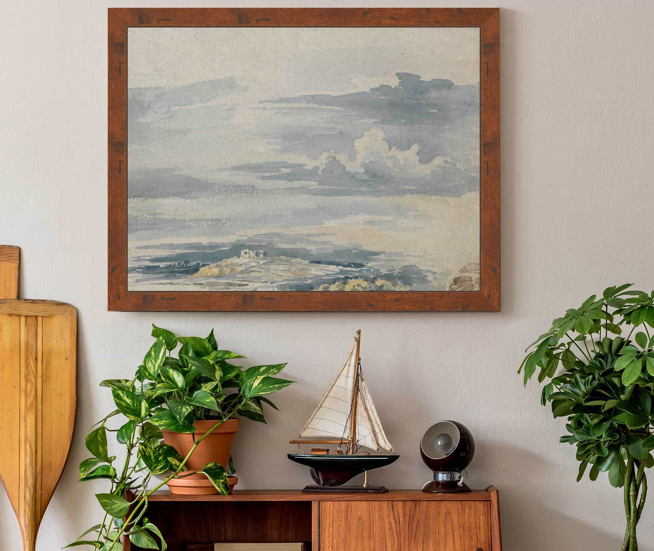 Landscape With A Castle On A Hill by James Ward - Image 3