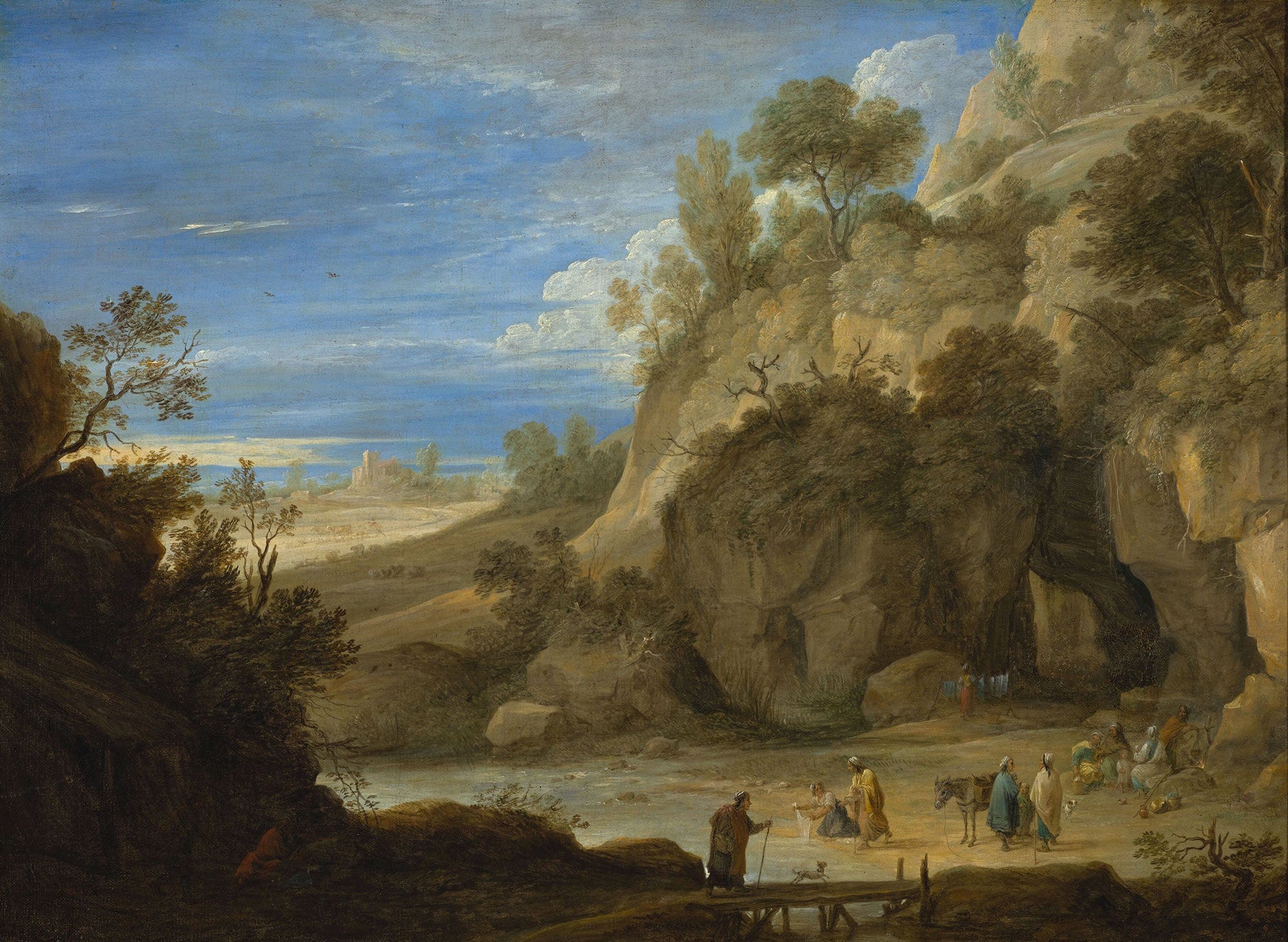 Landscape With A Gipsy Camp by David Teniers The Younger - Image 2