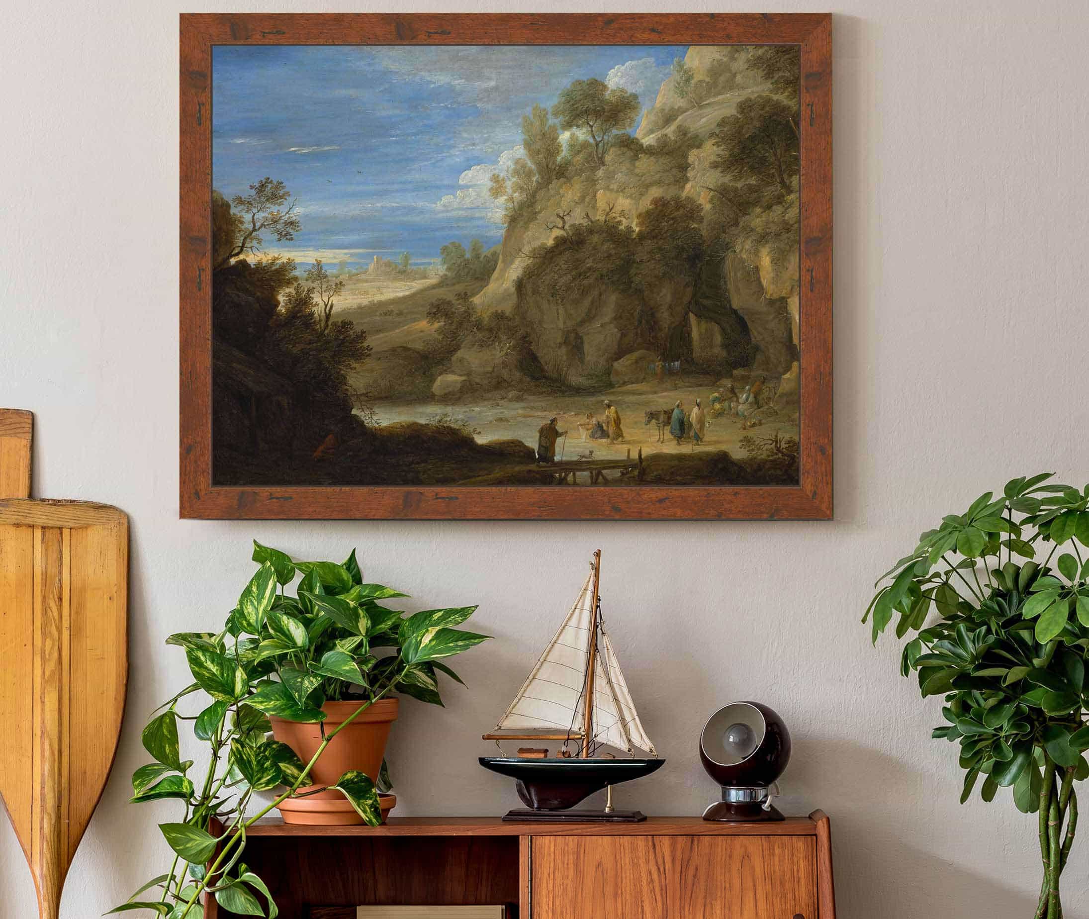 Landscape With A Gipsy Camp by David Teniers The Younger - Image 3