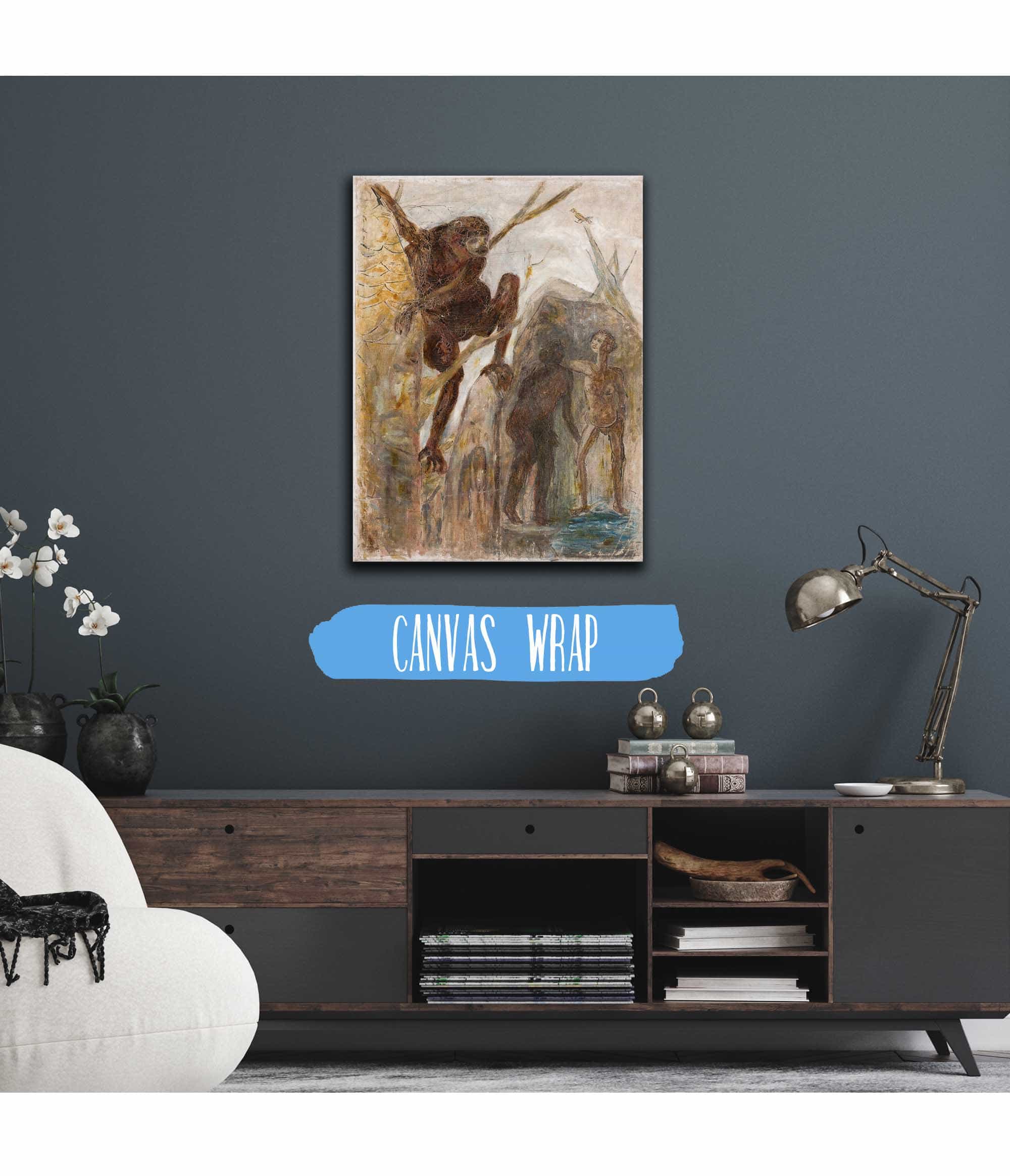 Landscape With A Monkey by Tadeusz Makowski - Image 3