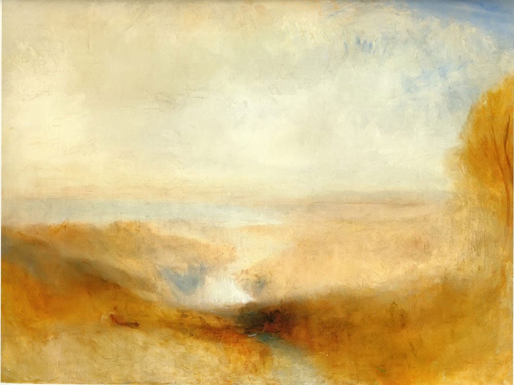 Landscape With A River And A Bay In The Distance By Jwm Turner - Image 7