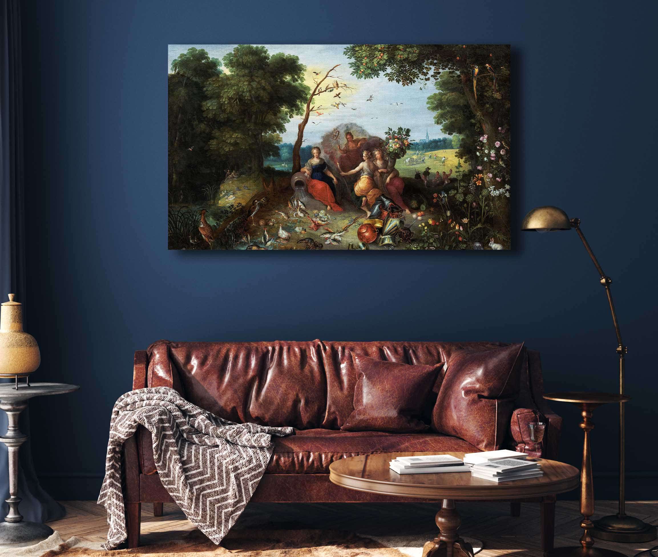 Landscape With Allegories Of The Four Elements by Jan Brueghel The Younger - Image 4
