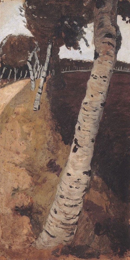 Landscape With Birches By Paula Modersohn Becker - Image 2