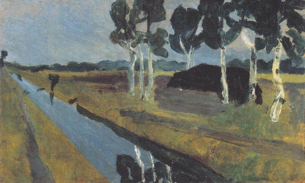 Landscape With Bog Canal By Paula Modersohn Becker - Image 7