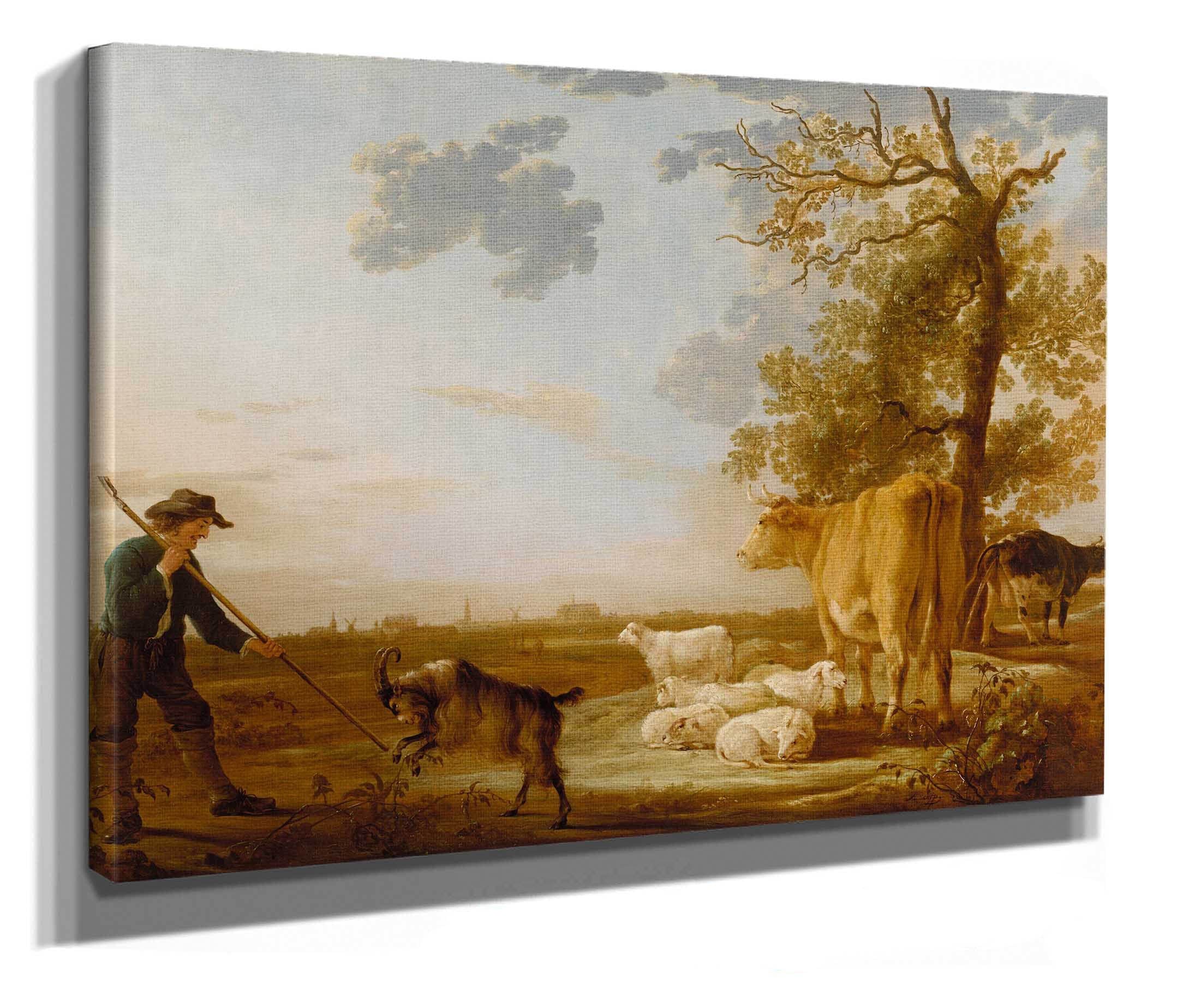 Landscape With Cattle by Aelbert Cuyp - Image 2