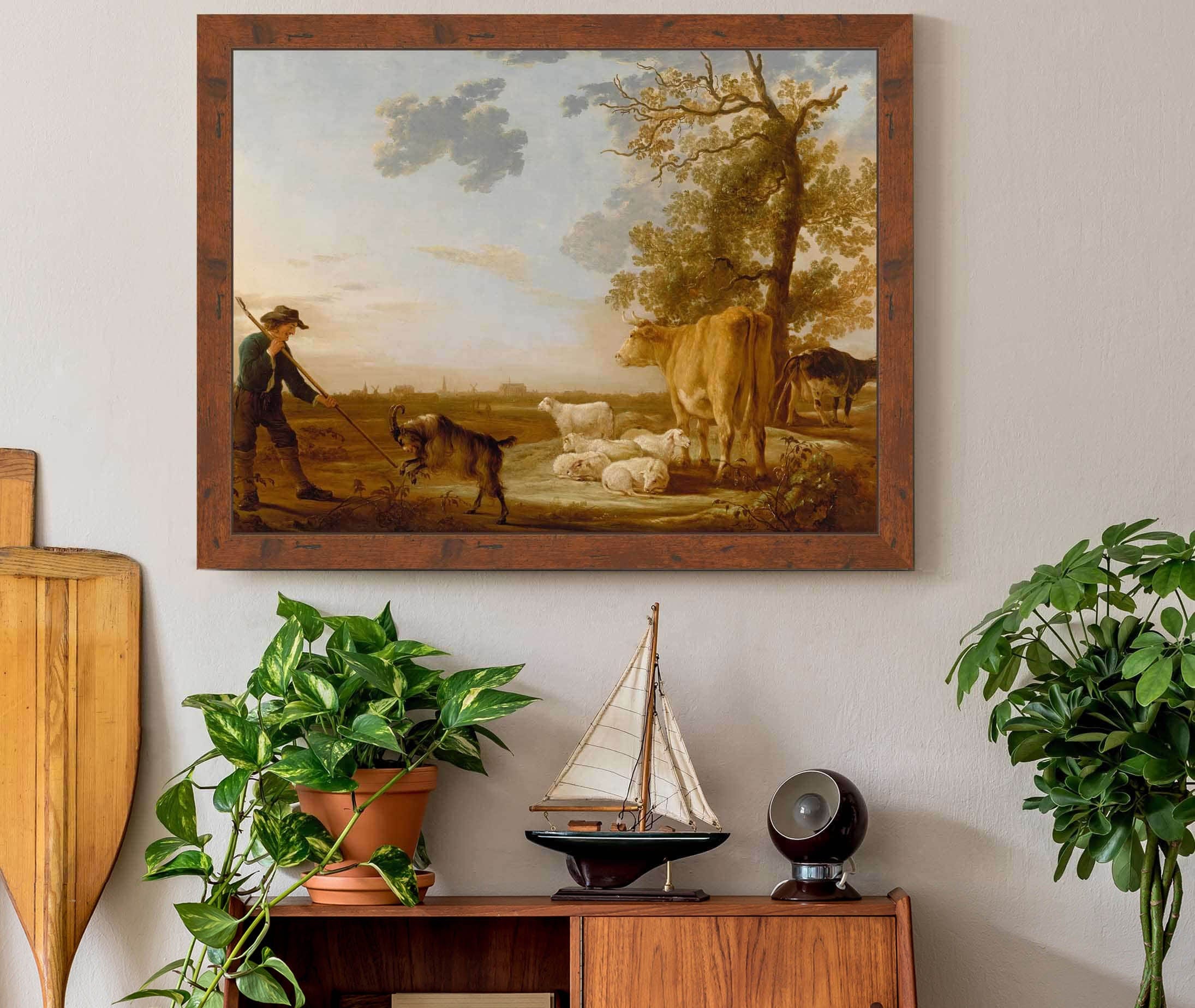 Landscape With Cattle by Aelbert Cuyp - Image 3