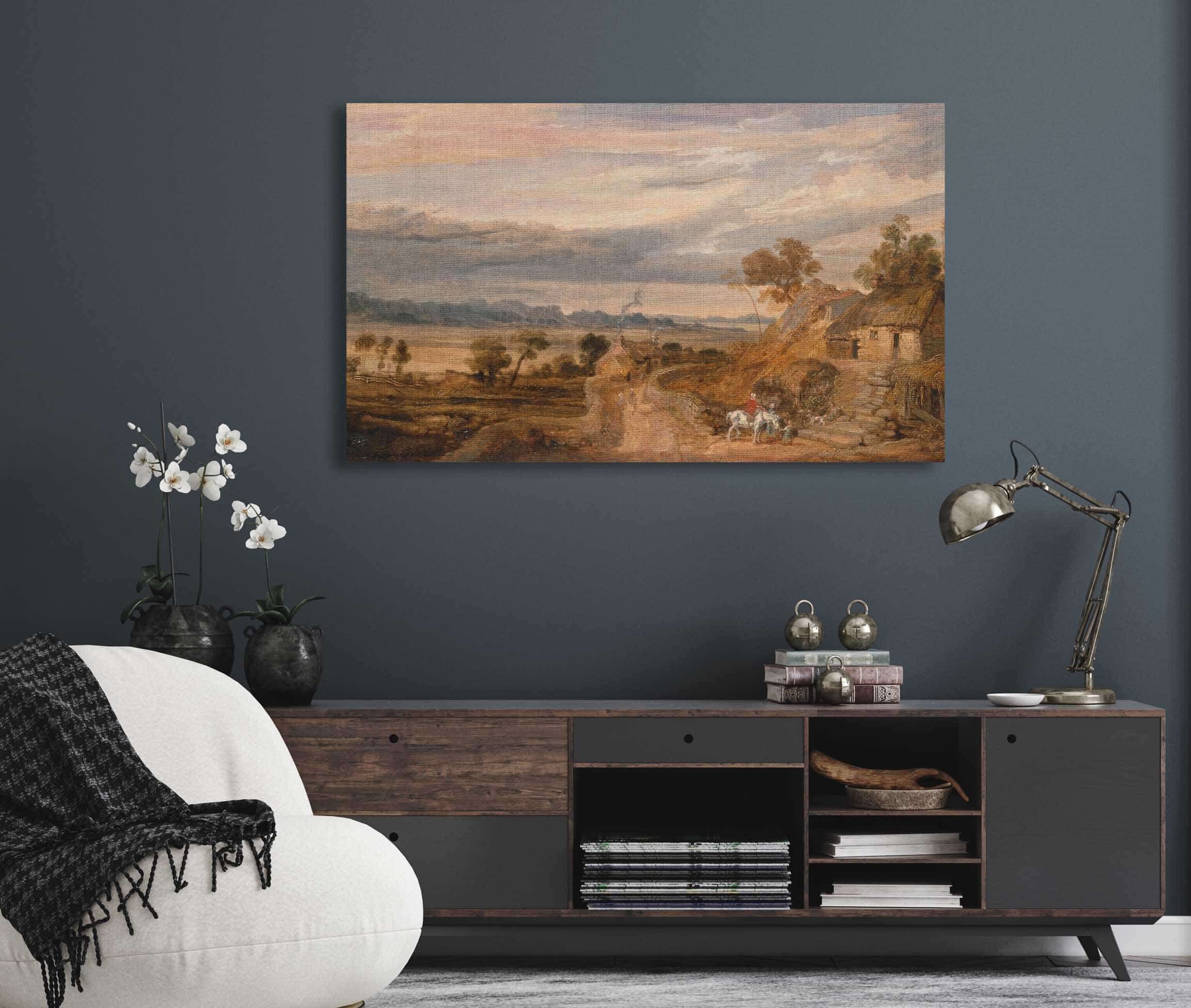 Landscape With Cottages by James Ward - Image 5