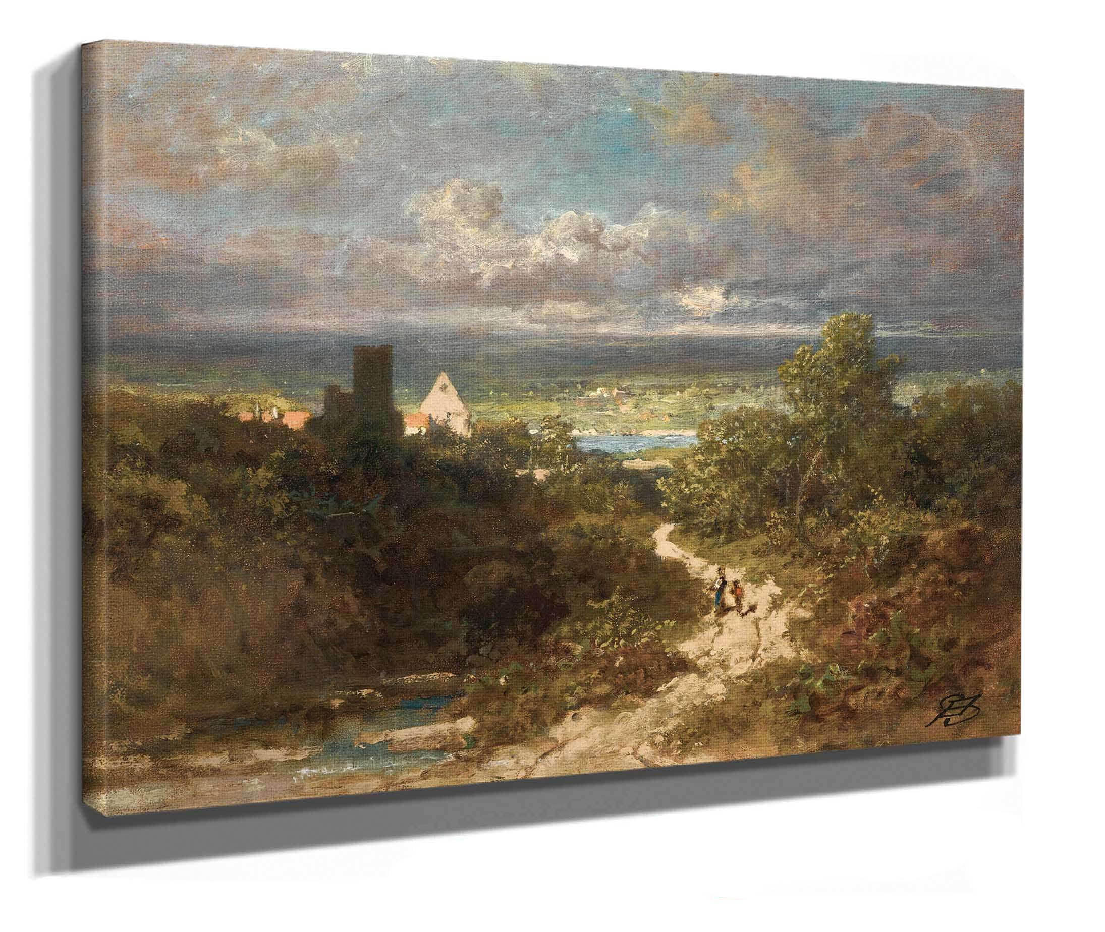 Landscape With River by Carl Spitzweg - Image 2