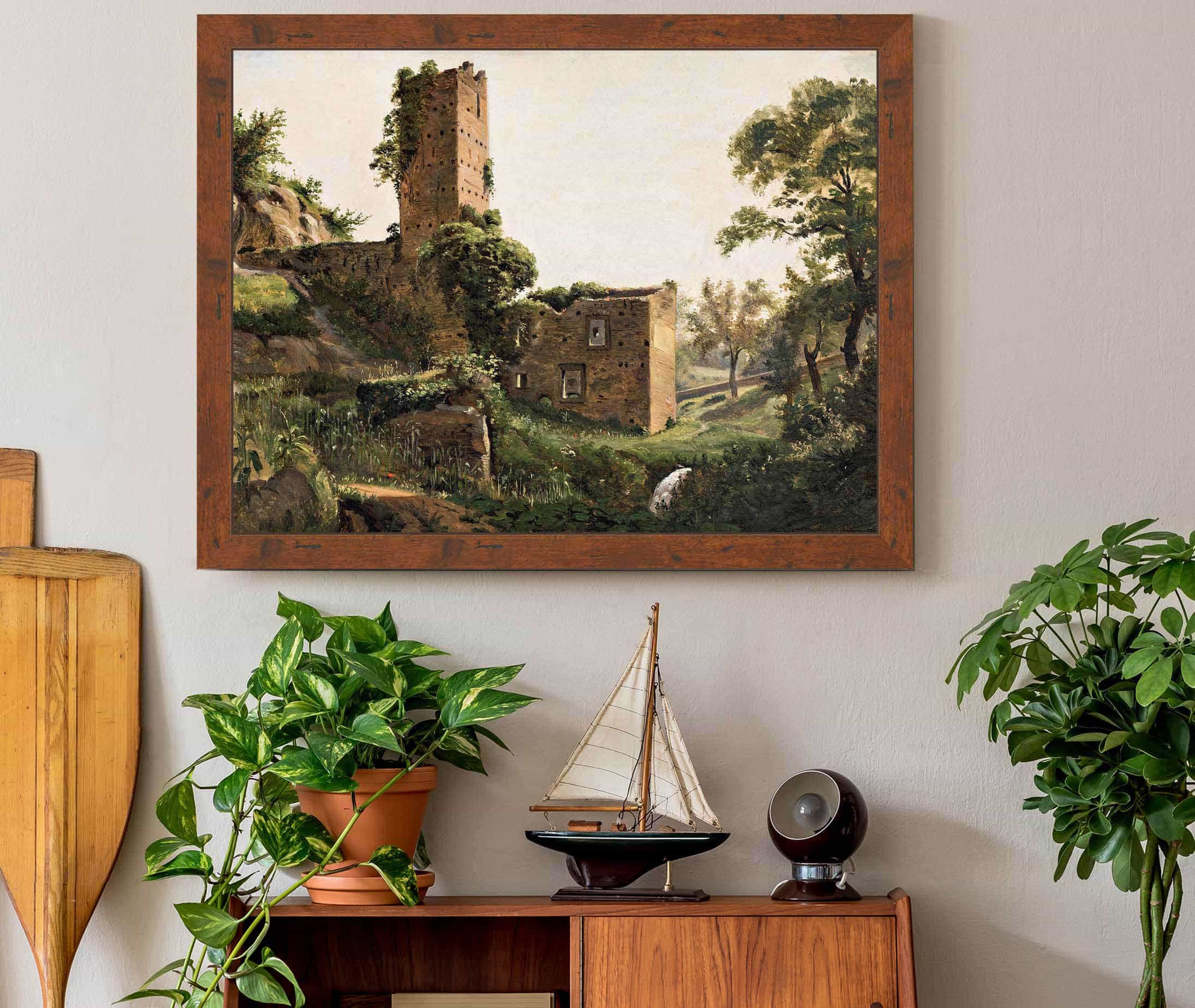 Landscape With Ruins by Wilhelm Marstrand - Image 3