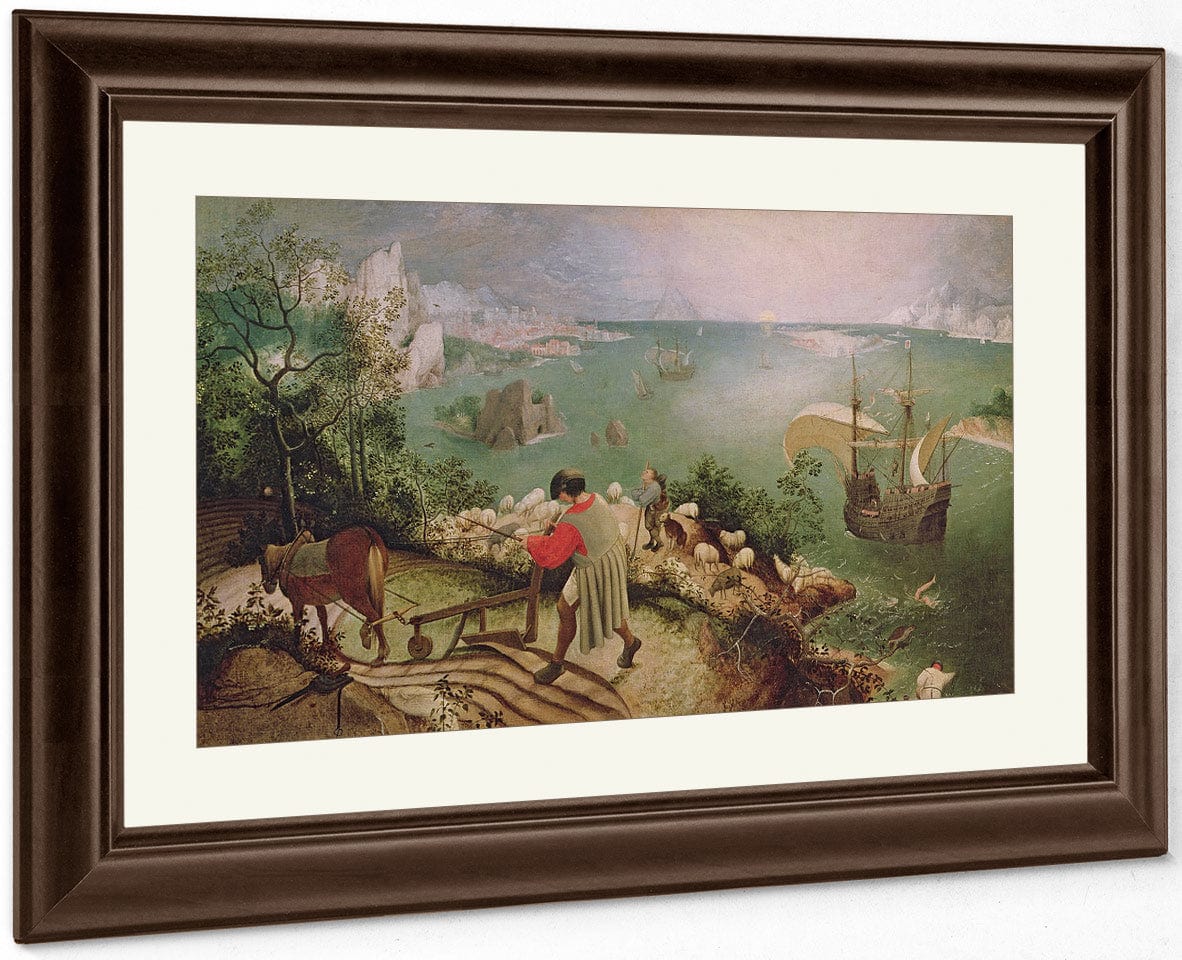 Landscape With The Fall Of Icarus By Pieter Brueghel Ii - Image 5