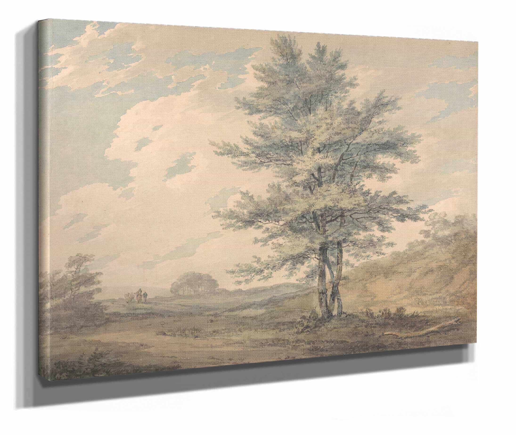 Landscape With Trees And Figures by Joseph Mallord William Turner - Image 2