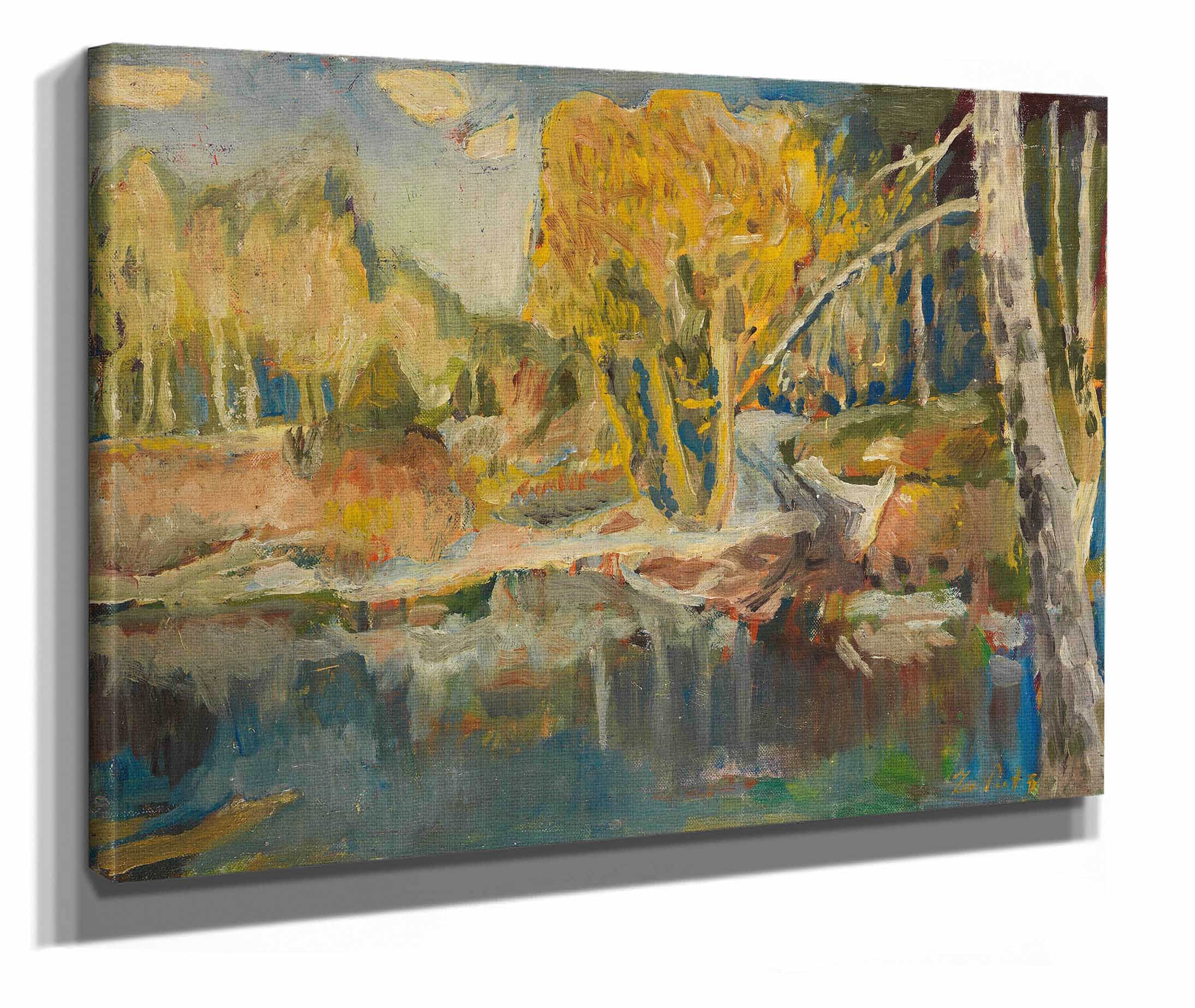 Landschaft by Leo Putz - Image 2