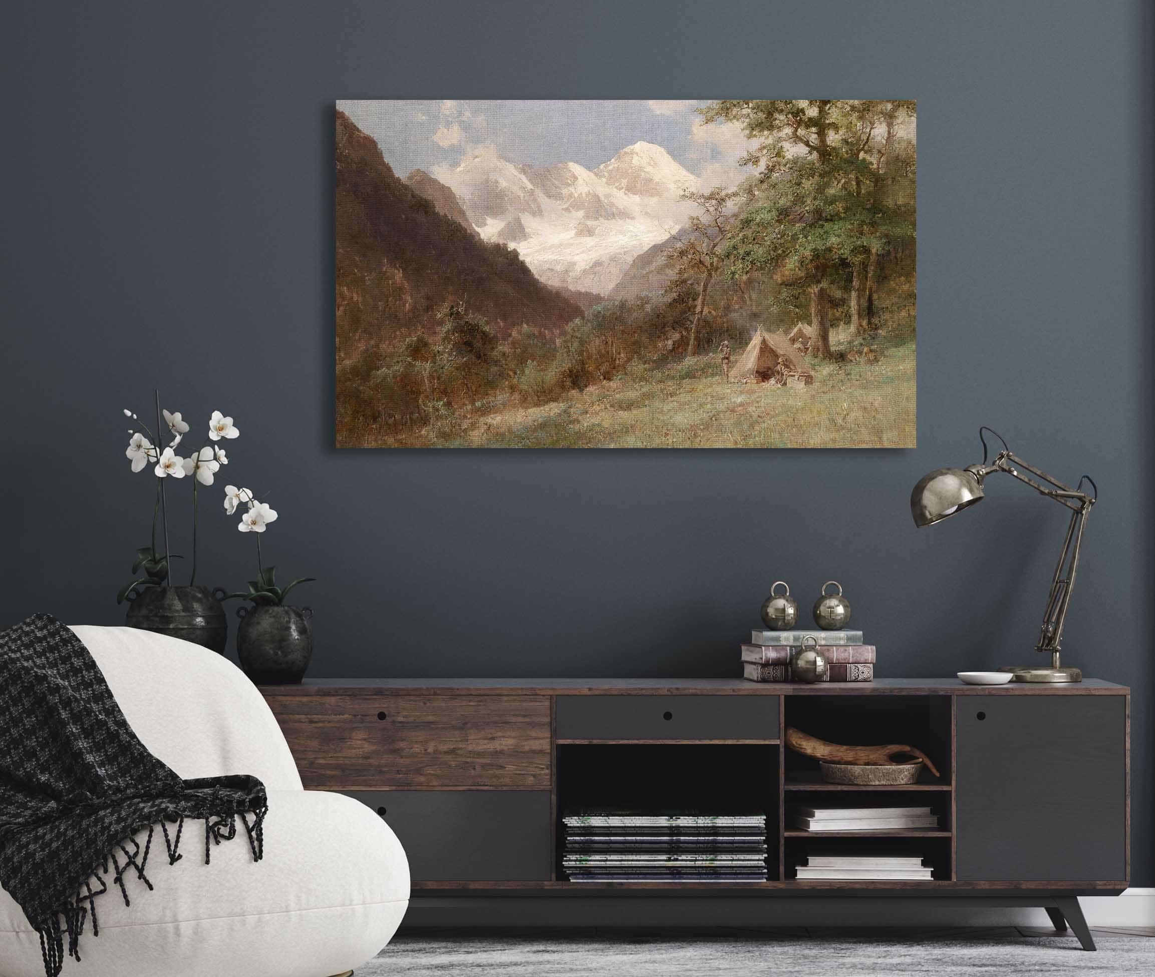 Landschaft Im Kaukasus by Edward Theodore Compton - Image 5