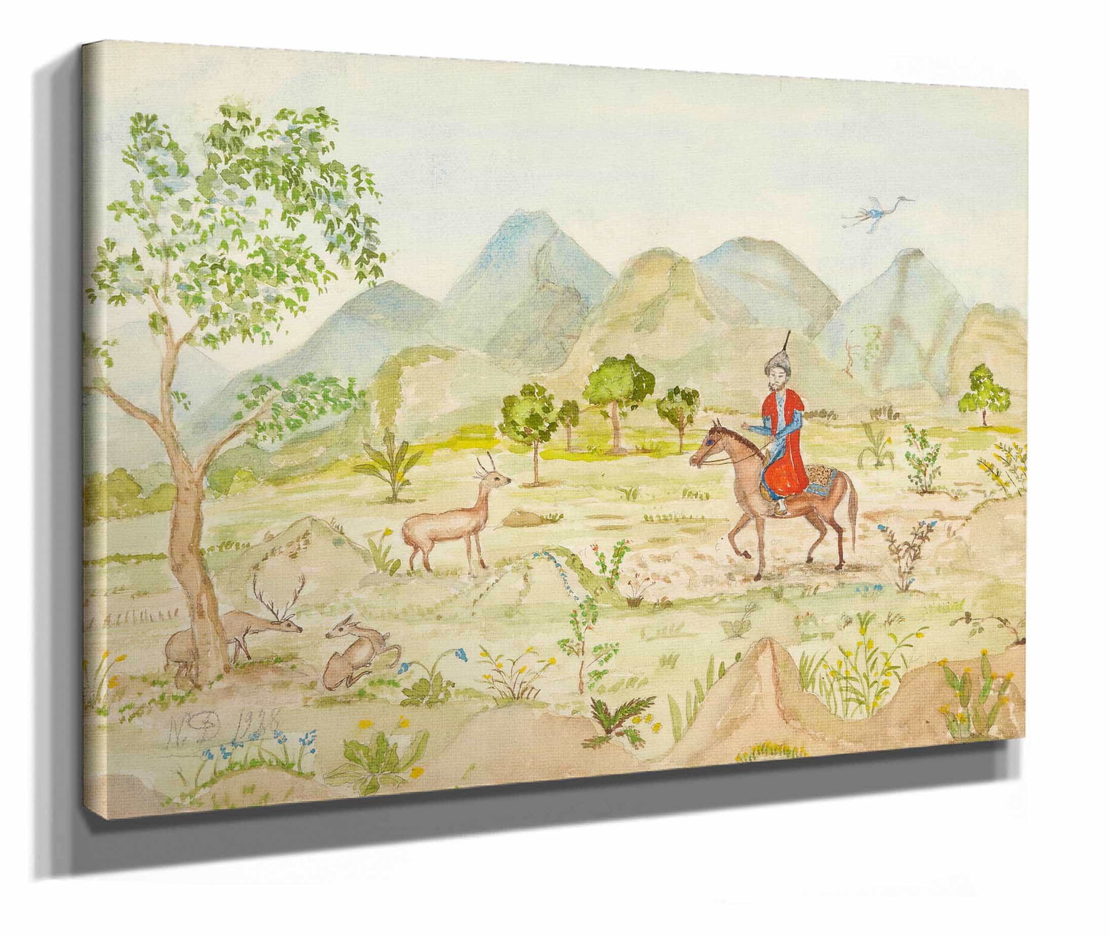 Landskap Med Ryttare by Nils Dardel - Image 2