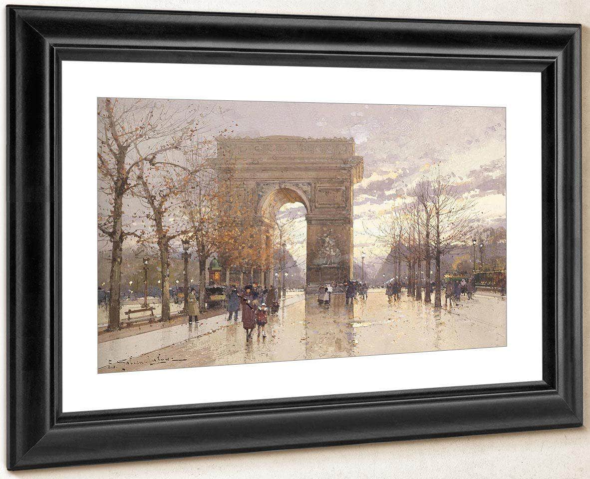 Larc De Triomphe 2 By Eugene Galien Laloue - Image 4