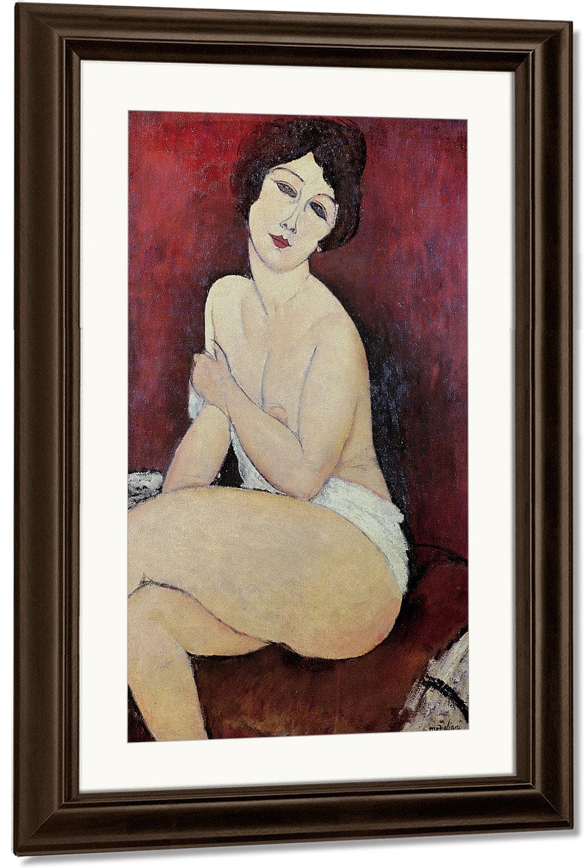 Large Seated Nude By Amedeo Modigliani - Image 4