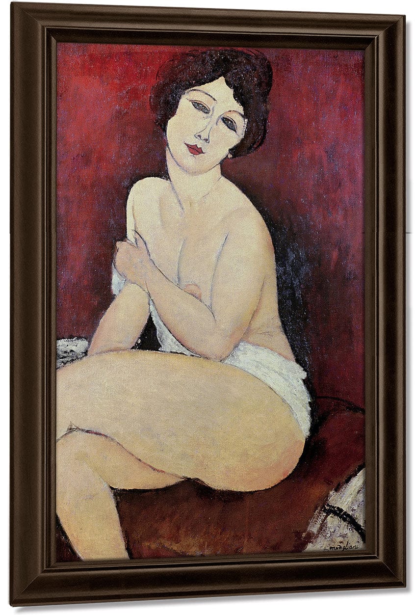 Large Seated Nude By Amedeo Modigliani - Image 5