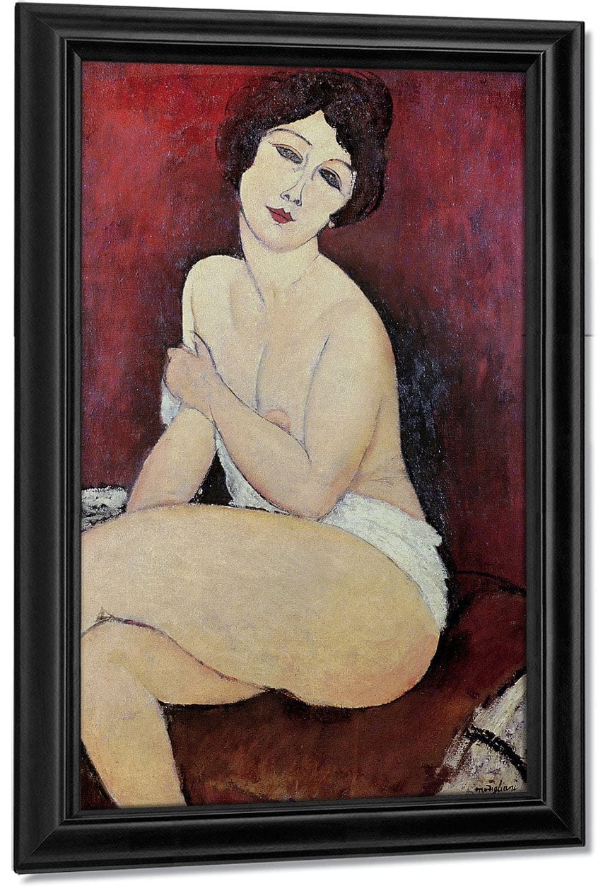 Large Seated Nude By Amedeo Modigliani - Image 7