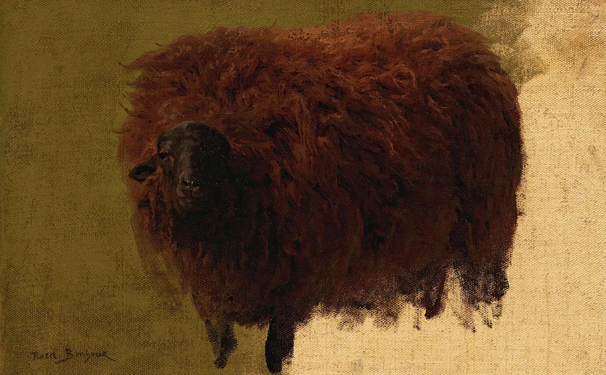 Large Wooly Sheep Wether by Rosa Bonheur - Image 2