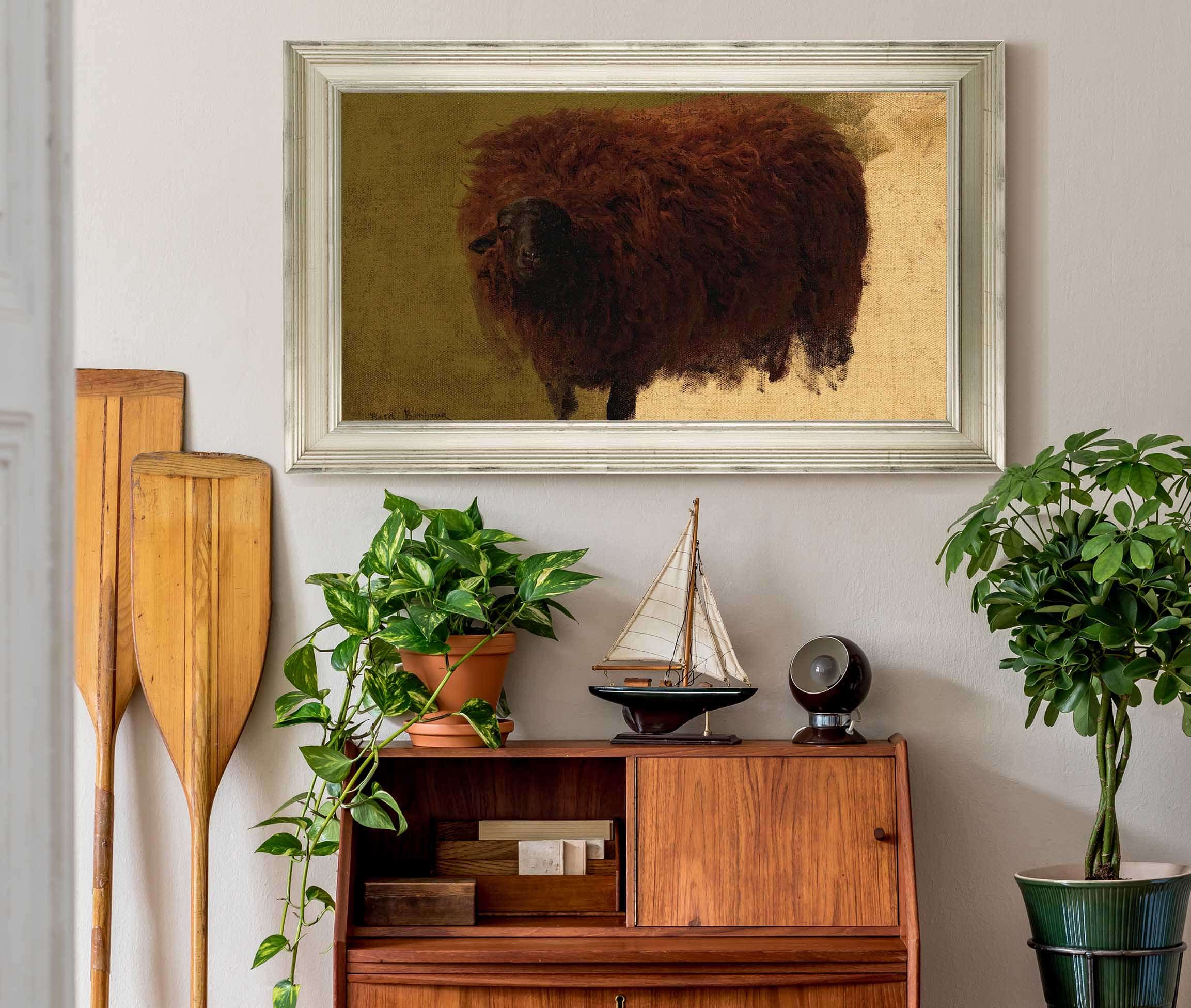 Large Wooly Sheep Wether by Rosa Bonheur - Image 6
