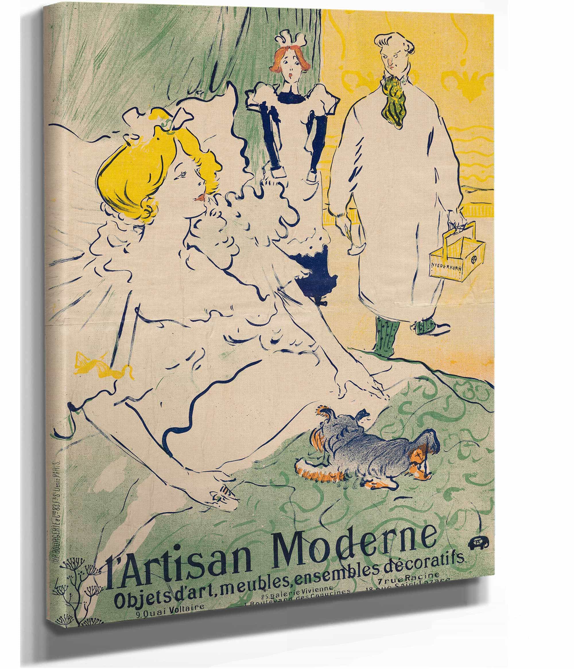 Lartisan Moderne by Henri De Toulouse Lautrec - Image 2