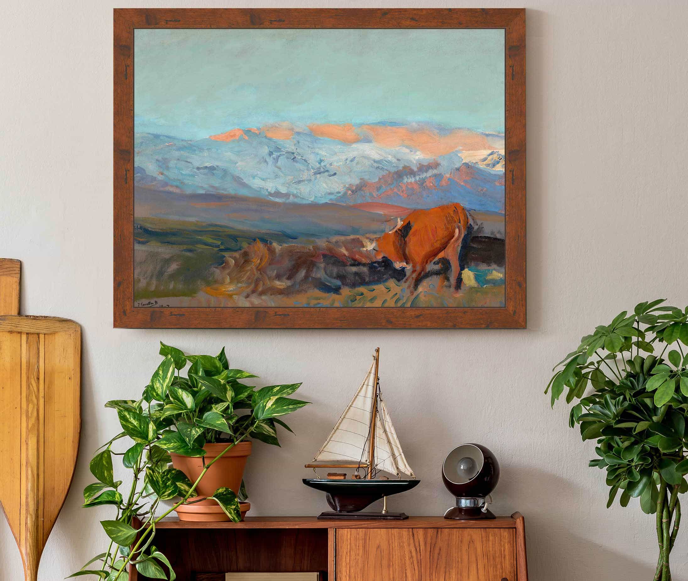 Las Zorreras Sierra De Guadarrama by Joaquin Sorolla - Image 3