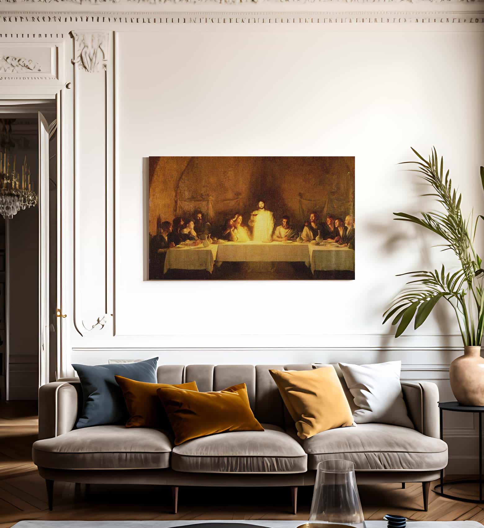 Last Supper By Pascal Dagnan Bouveret - Image 3