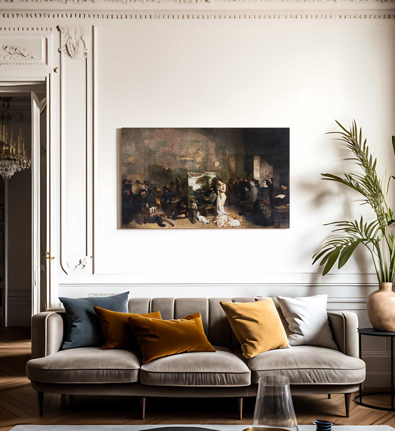 Latelier Du Peintre By Gustave Courbet - Image 3