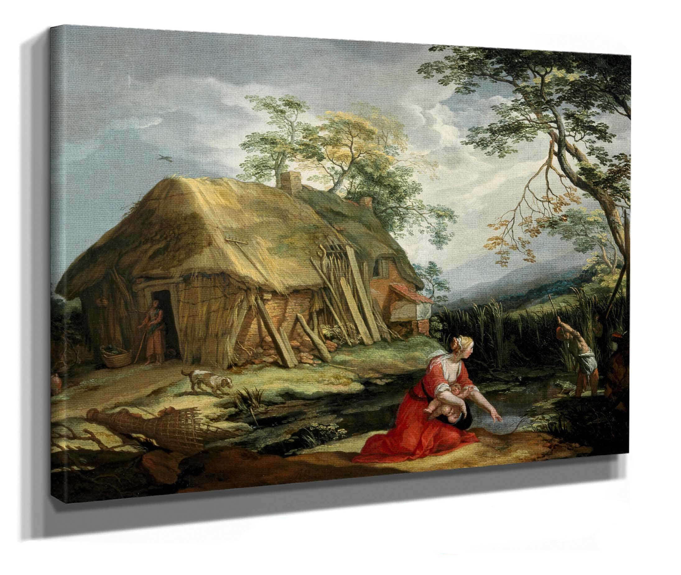 Latona And The Lycian Peasants by Abraham Bloemaert - Image 2
