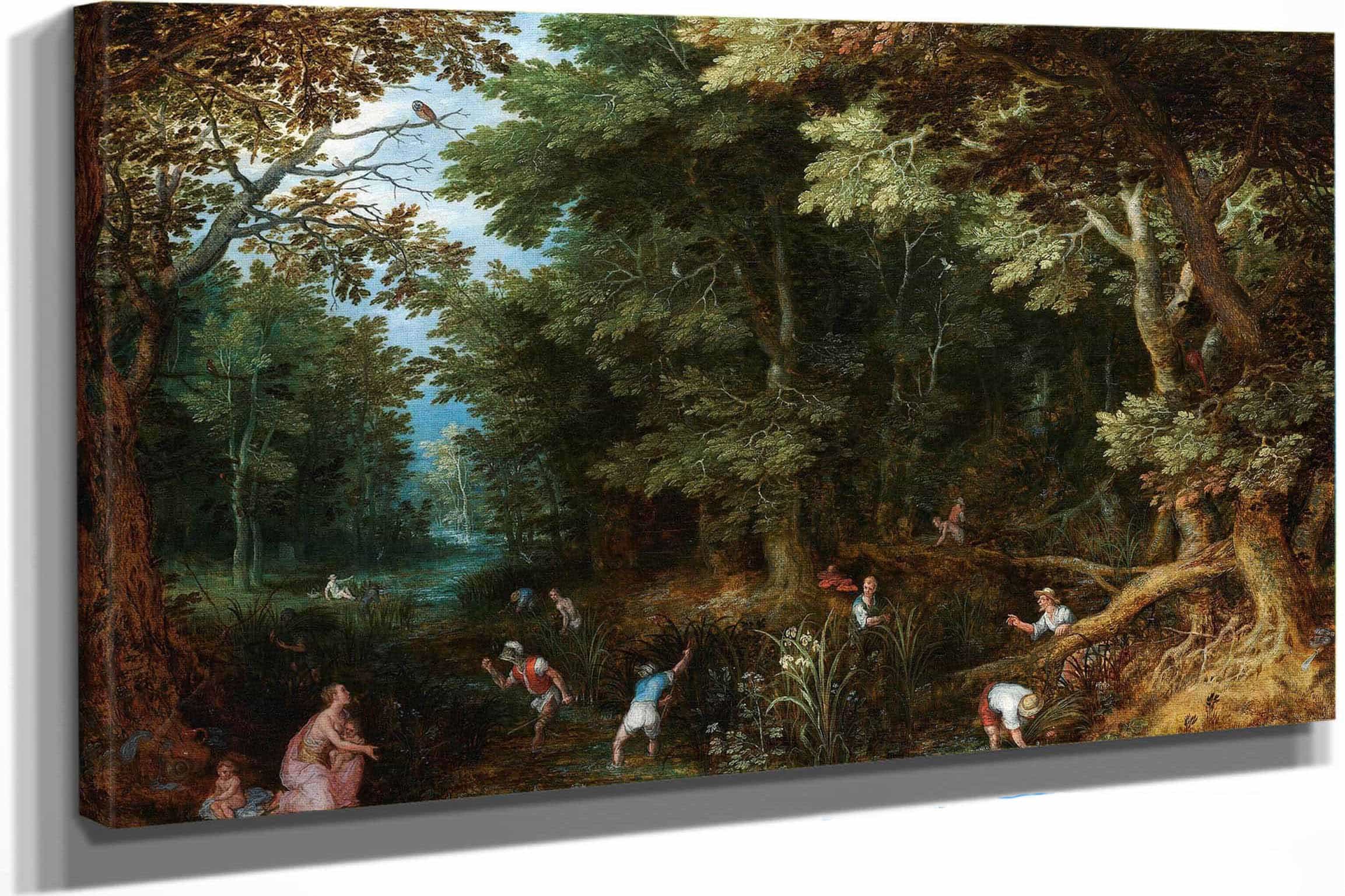 Latona And The Lycian Peasants by Jan Brueghel The Younger