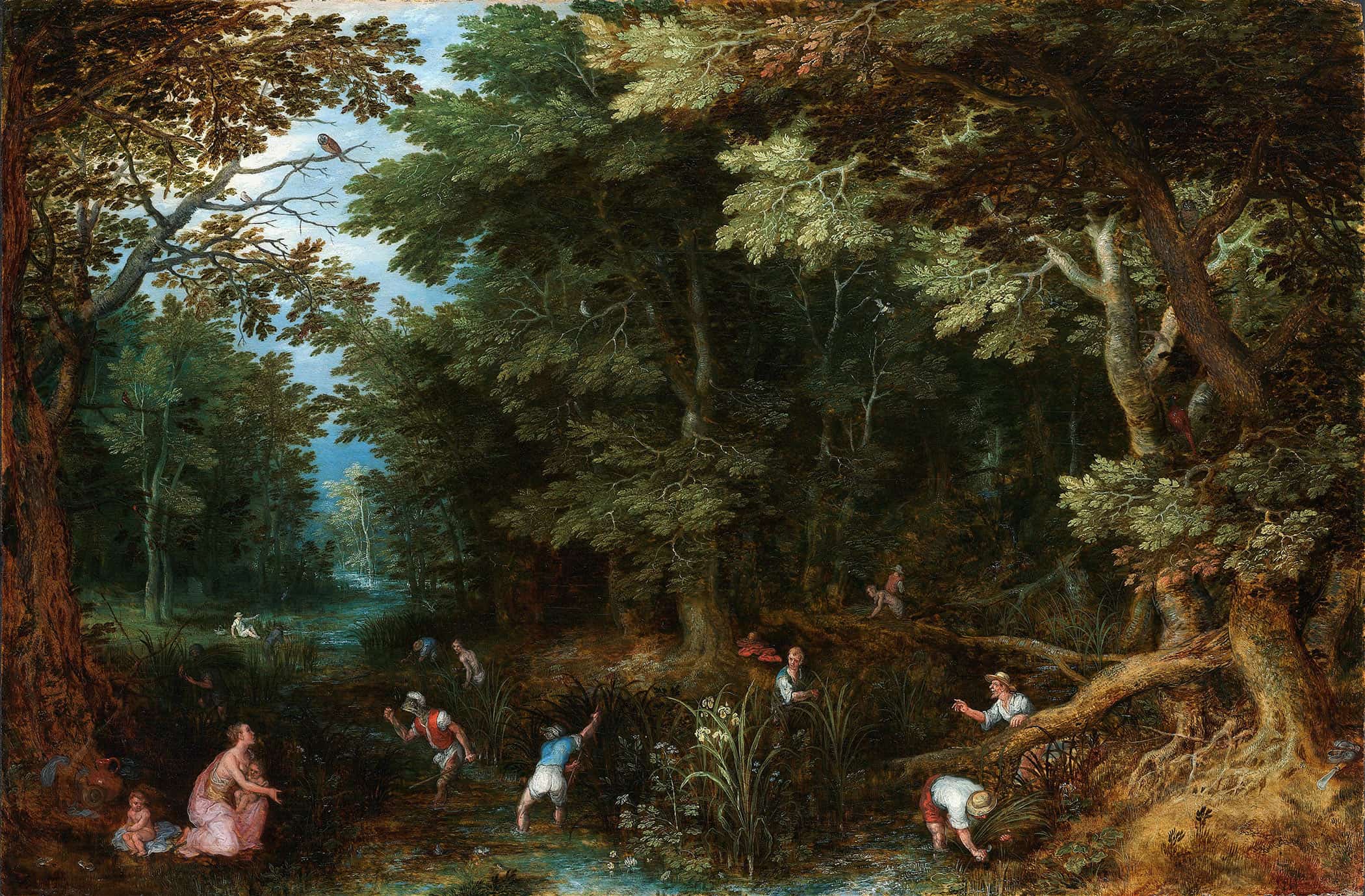 Latona And The Lycian Peasants by Jan Brueghel The Younger - Image 2