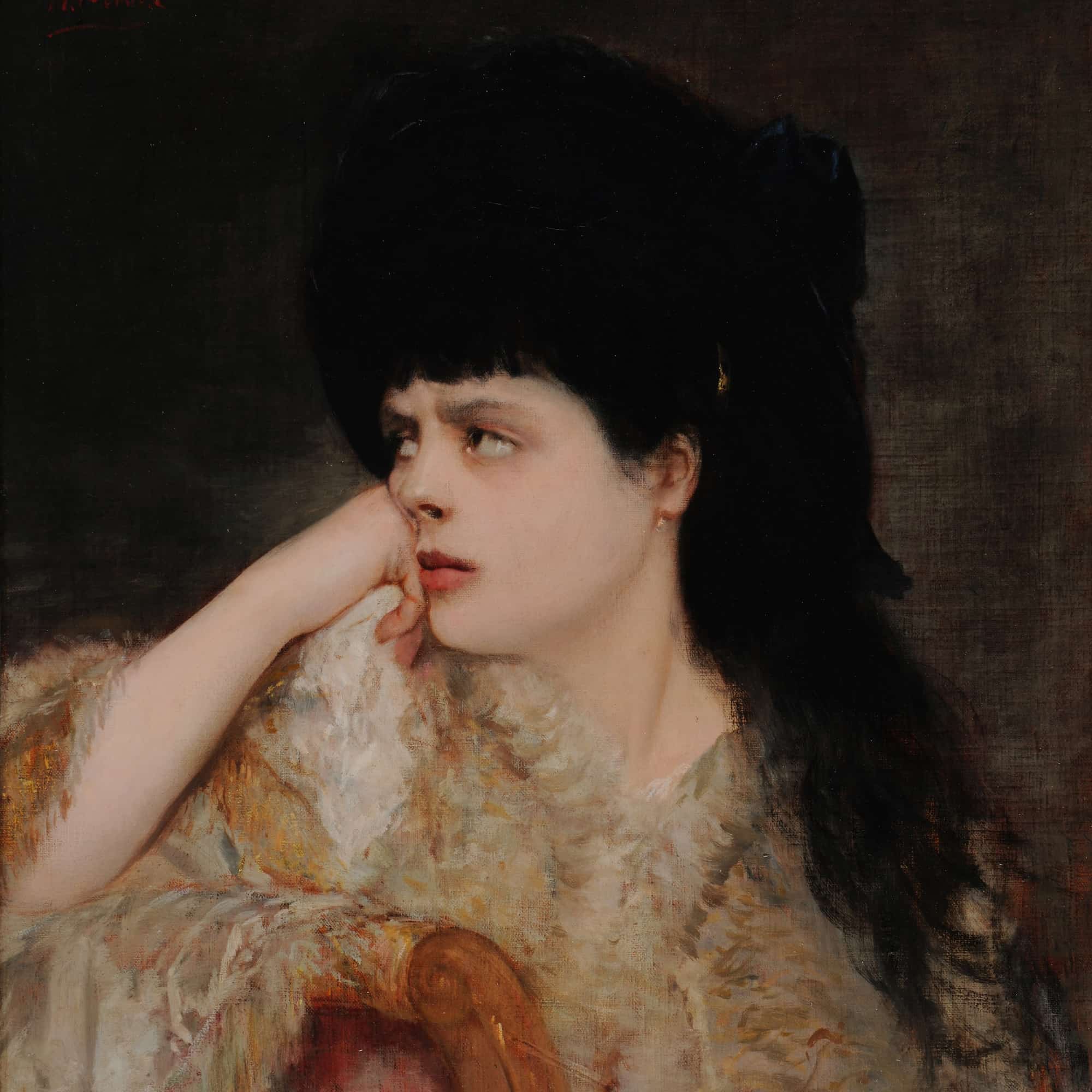 Lattente Trompee by Henri Gervex - Image 4