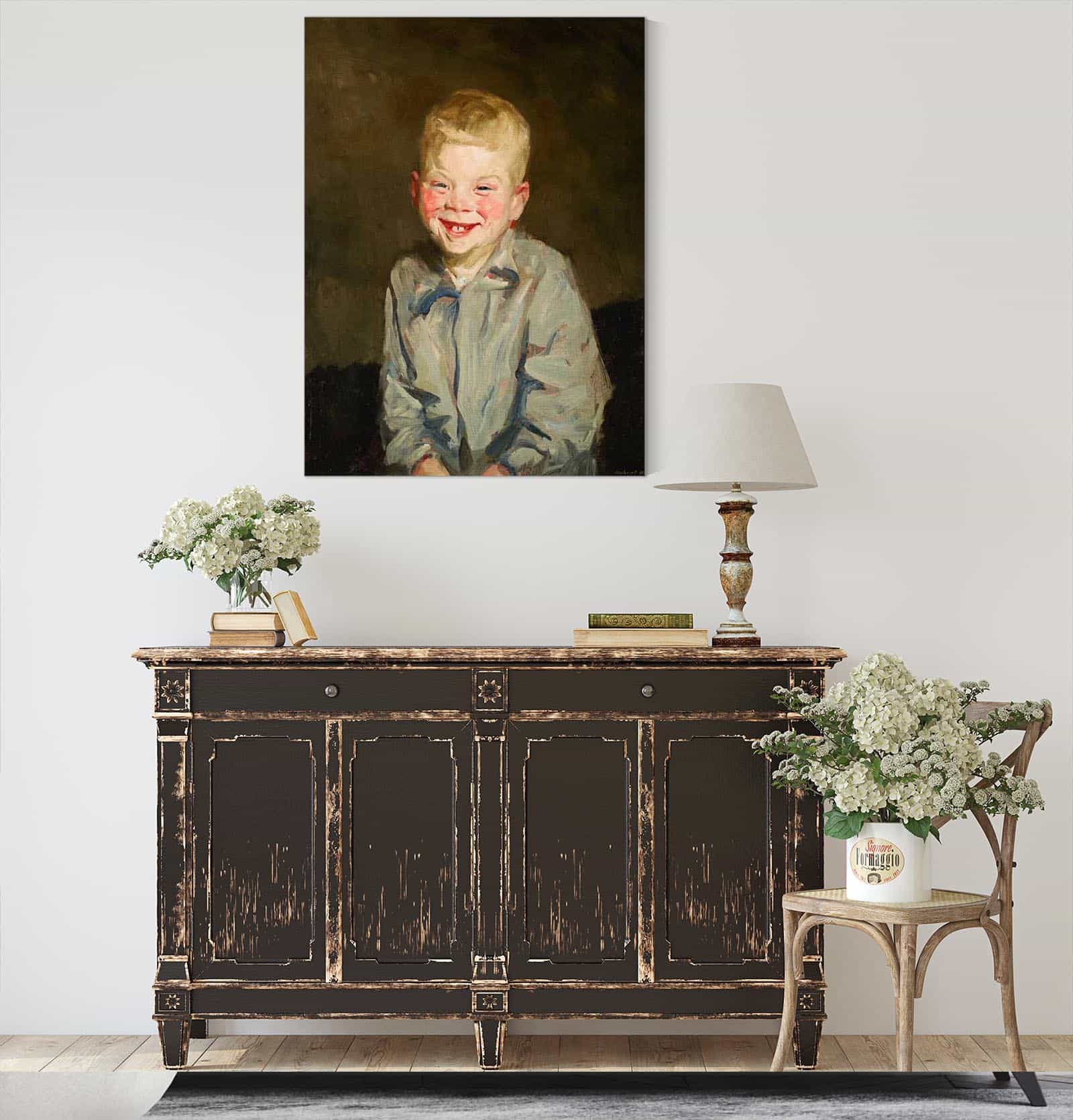 Laughing Boy by Robert Henri - Image 4