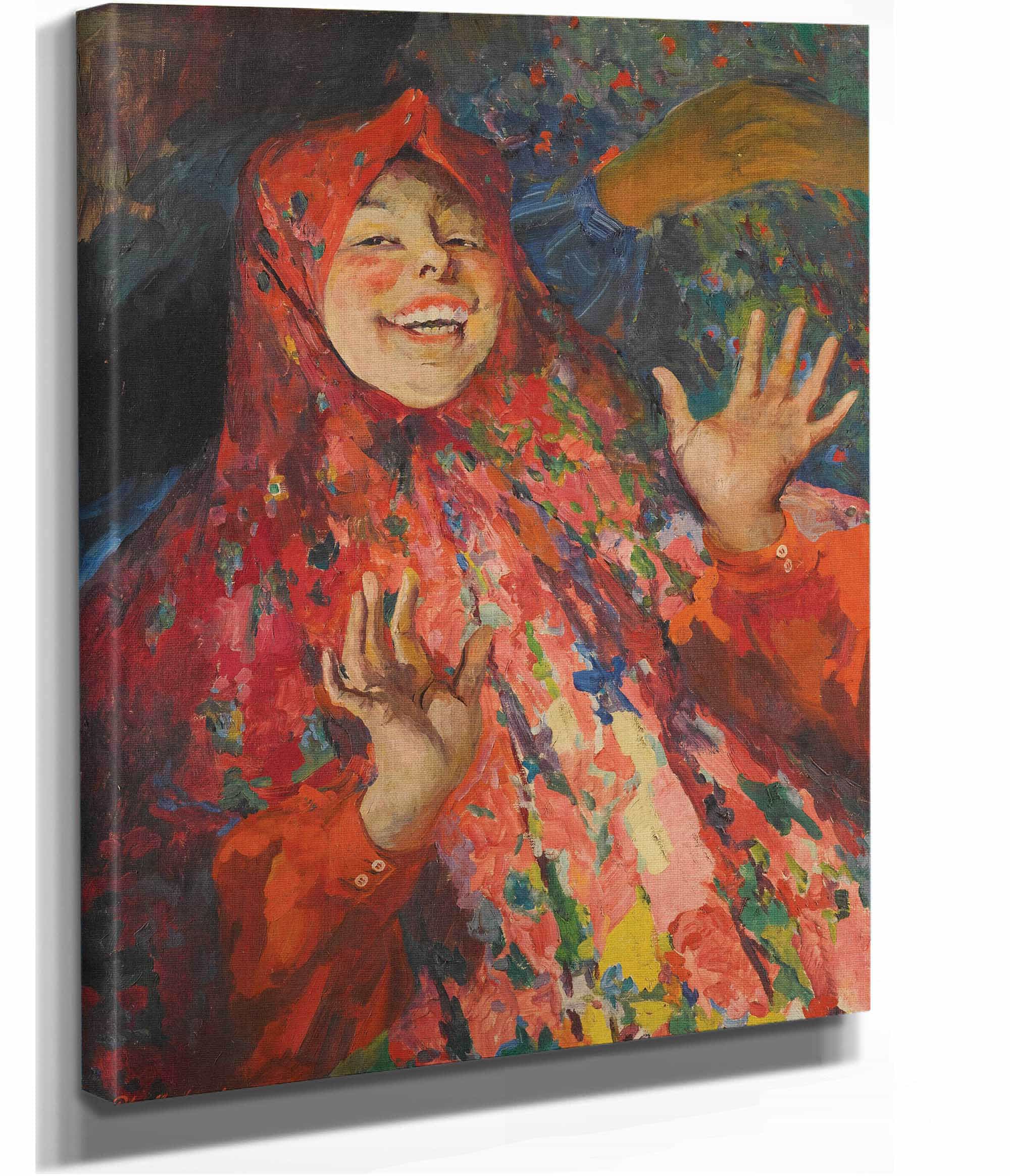 Laughing Girl by Filipp Malyavin - Image 4