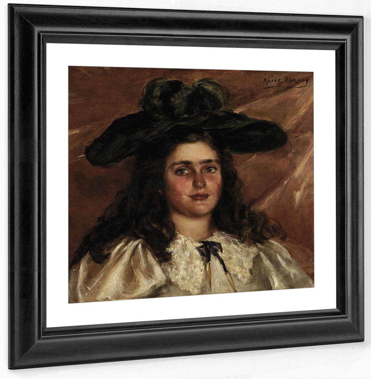 Laura Alice In Big Hat By Alice Pike Barney - Image 2