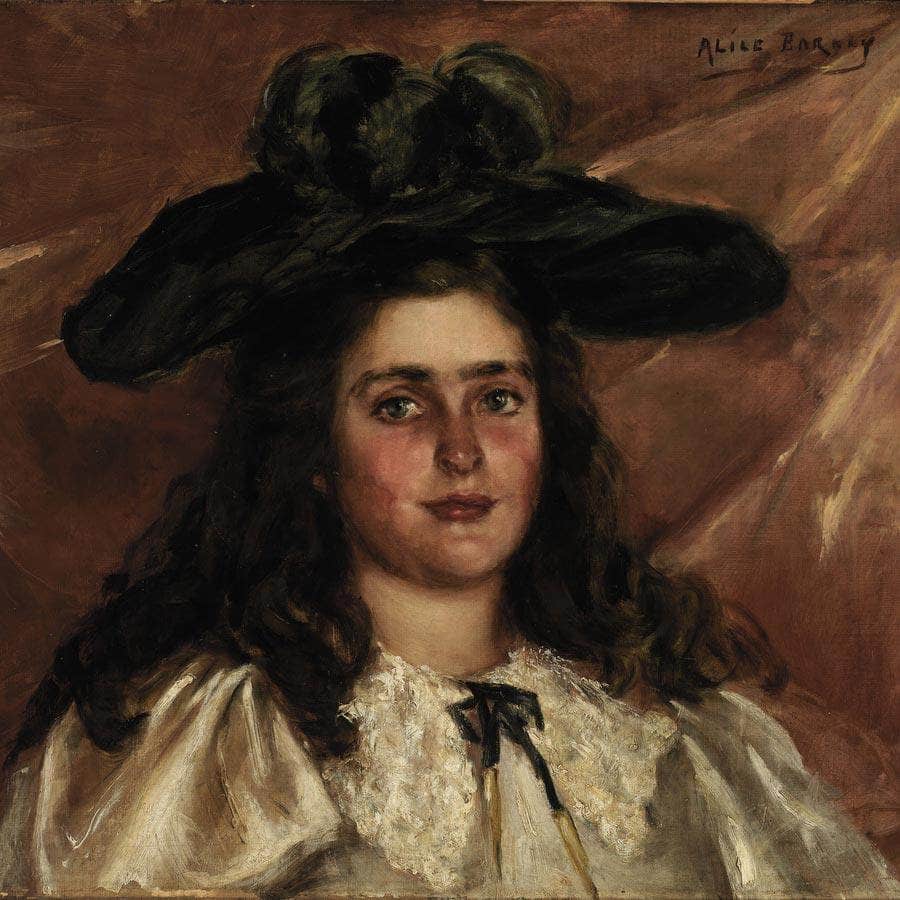 Laura Alice In Big Hat By Alice Pike Barney - Image 5