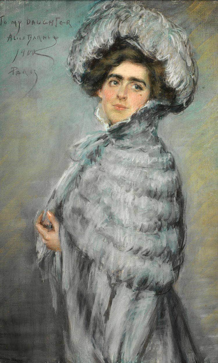 Laura Alice In Grey By Alice Pike Barney - Image 6