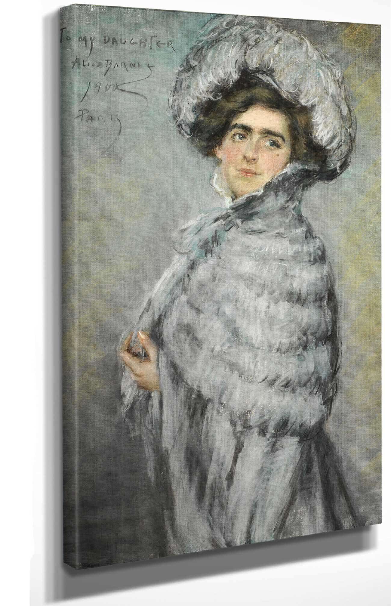 Laura Alice In Grey by Alice Pike Barney - Image 4