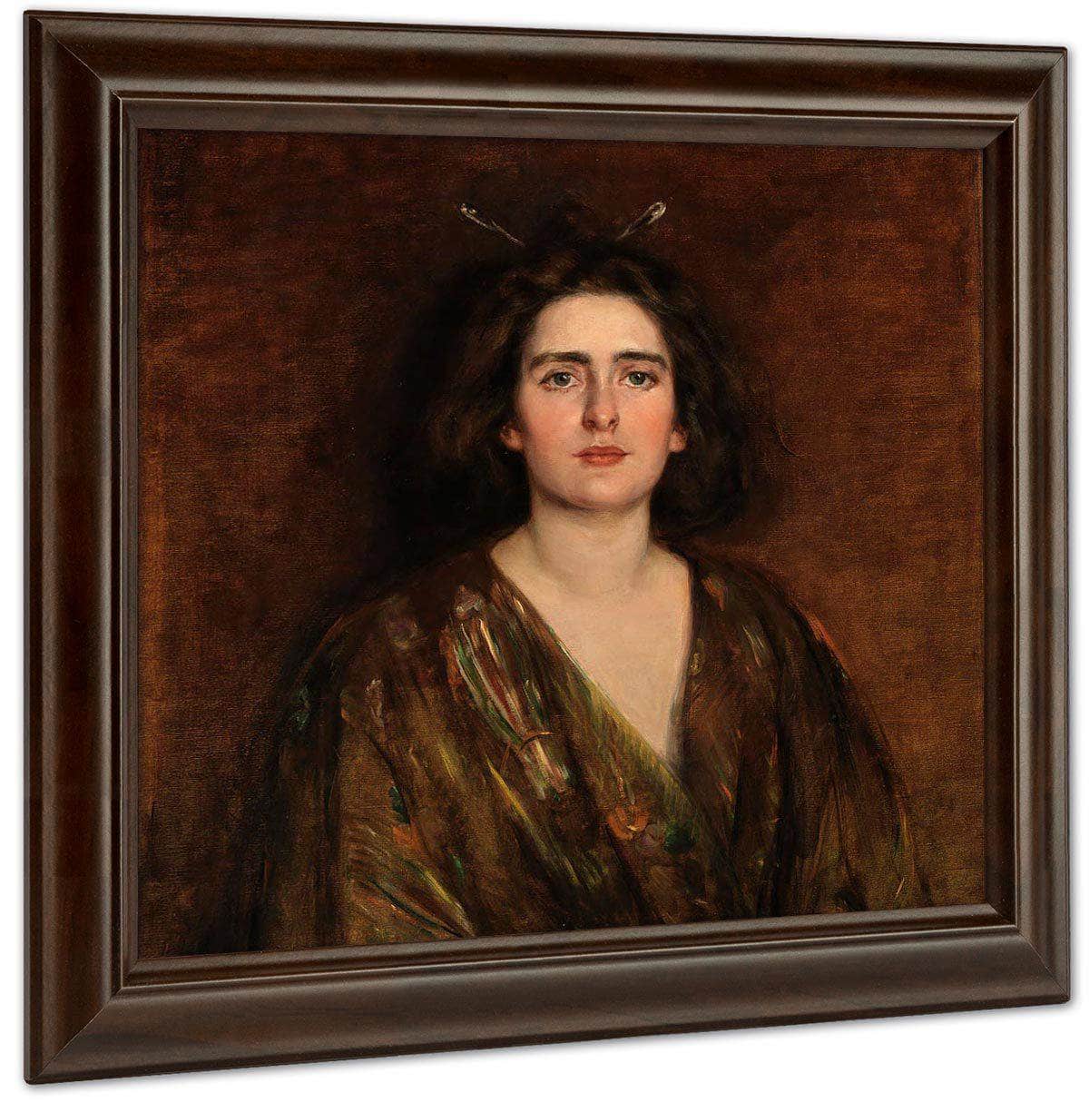 Laura At Sixteen By Alice Pike Barney - Image 4
